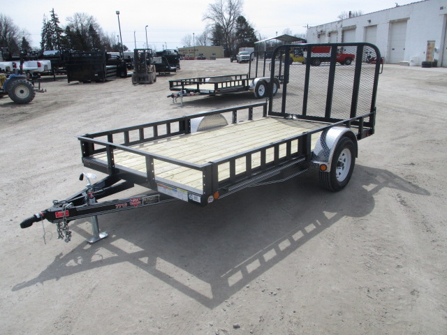 2018 PJ 77x12 U7 Single Axle Utility U721231DSGKA