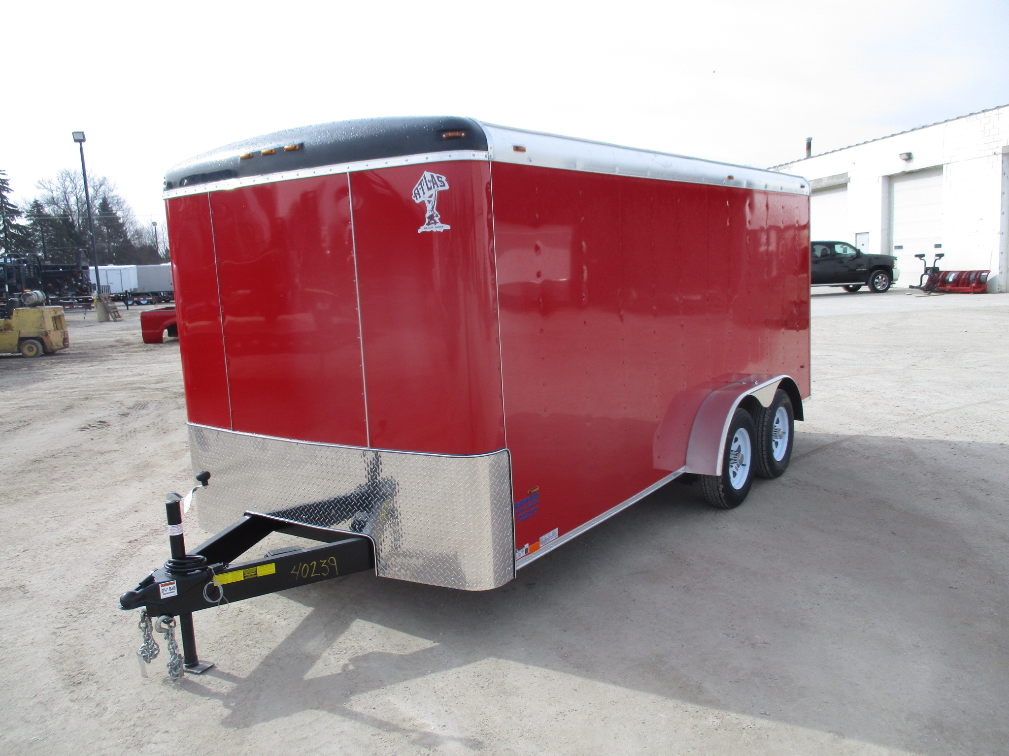 2018 Atlas 7x16  Enclosed Cargo AU716TA2-R