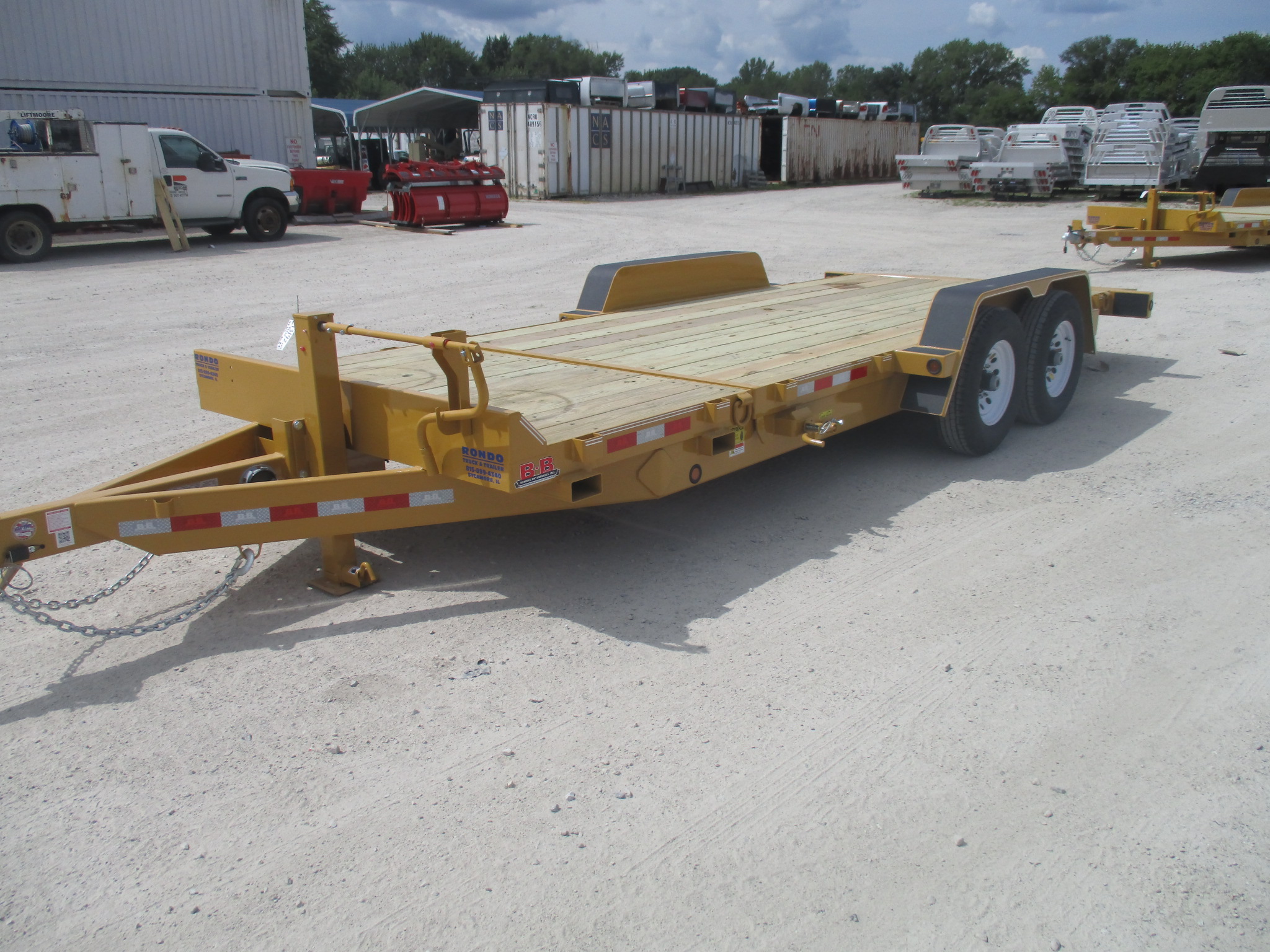 2019 B-B 83x20' Equipment Tilt TBCT2014ET :: Rondo Trailer