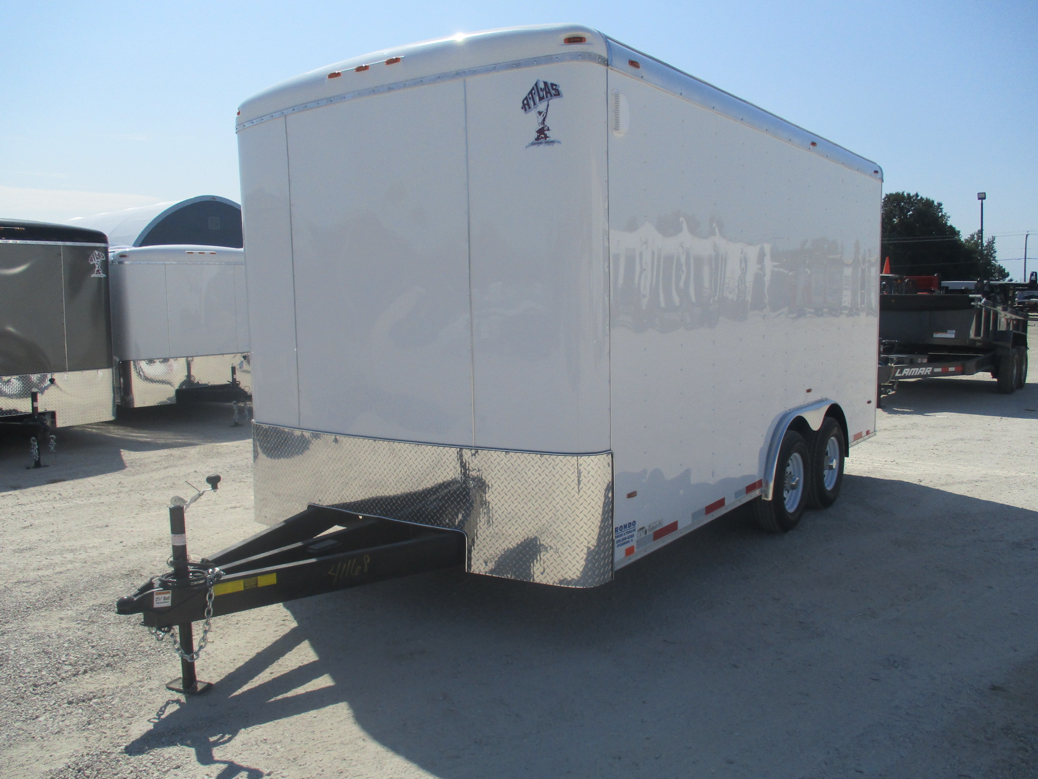 2019 Atlas 8x16  Enclosed Cargo AU816TA3-R