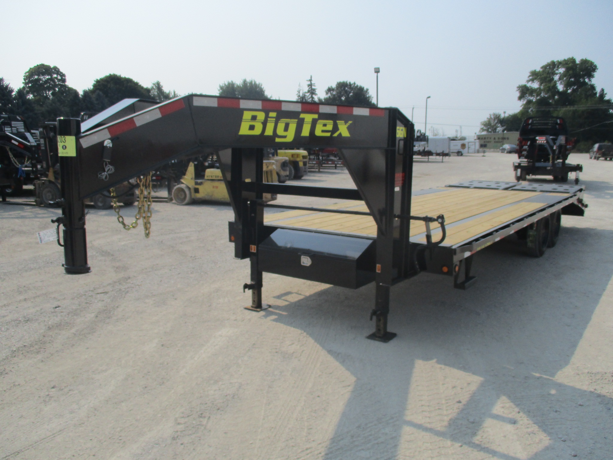 2019 Big Tex 102x25  Gooseneck 16GN-20BK+5MR