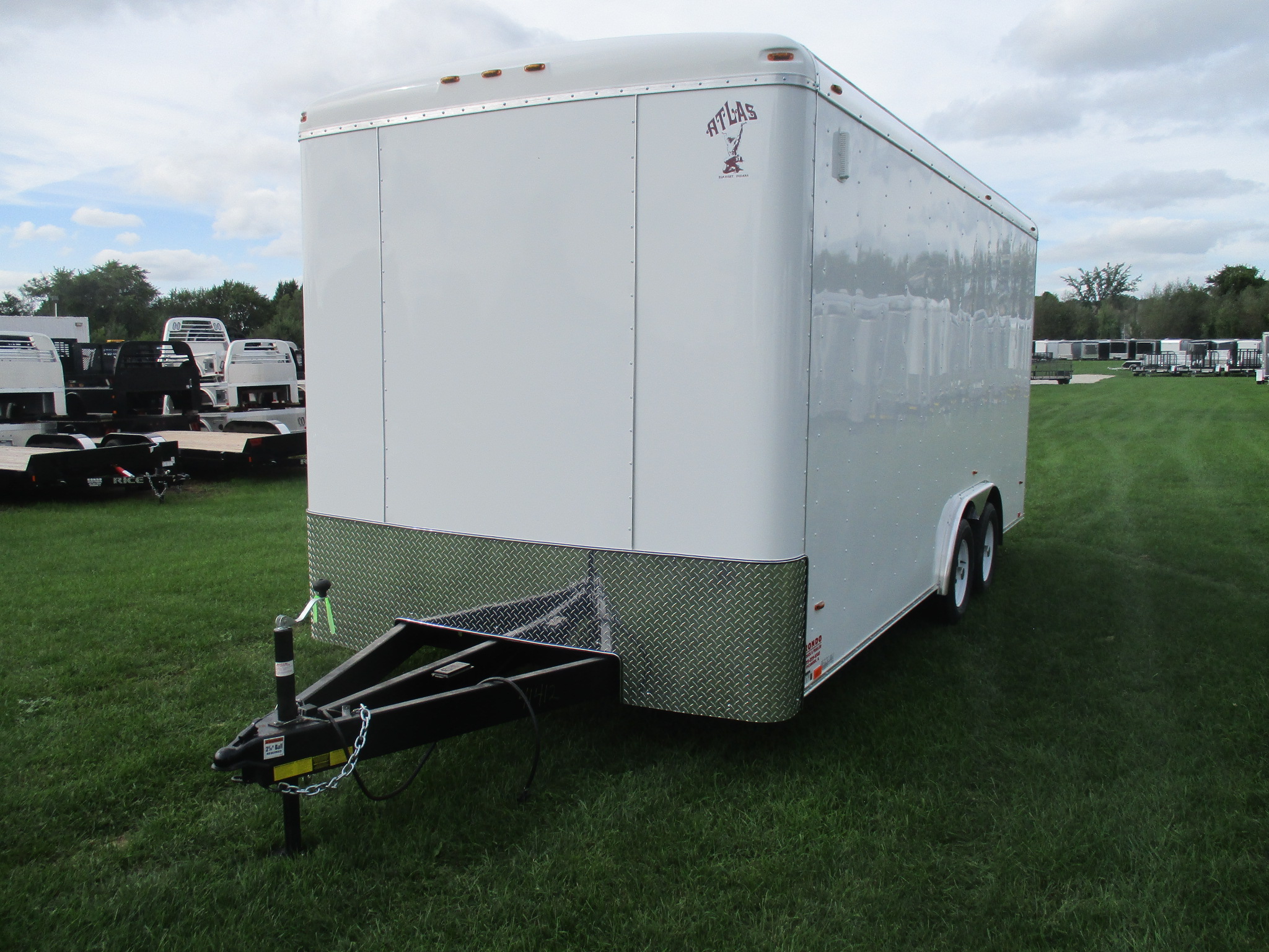 2019 Atlas 8x18' Enclosed Cargo AU818TA2-R :: Rondo Trailer