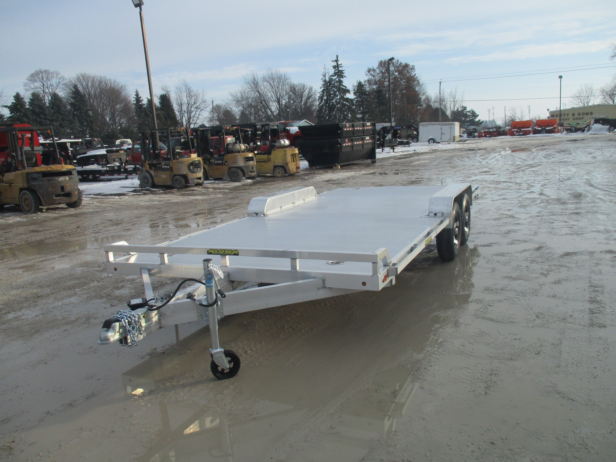 2020 Aluma 96x18  Car Hauler 8218WB