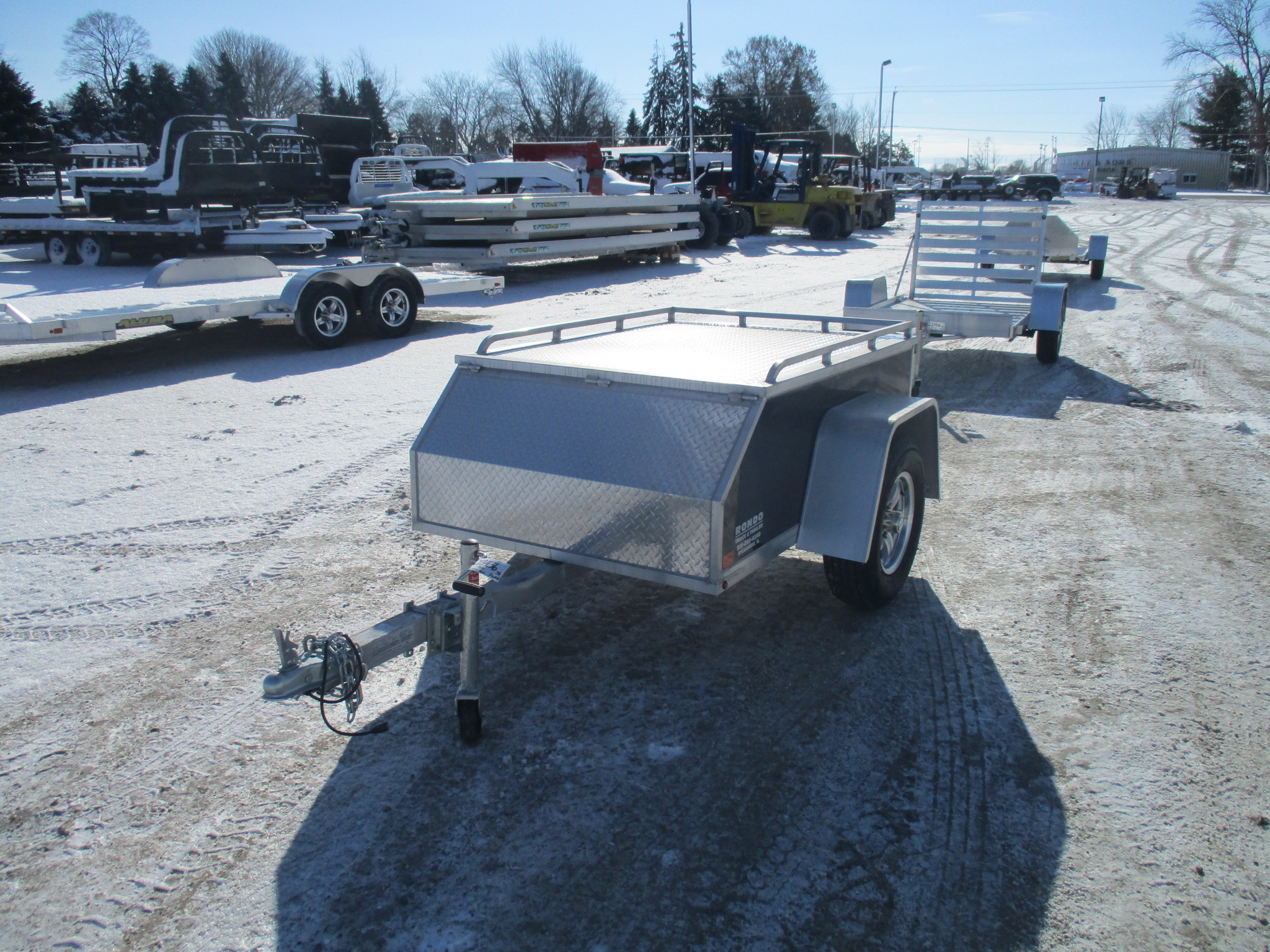 2020 Aluma 48x6  Aluminum Single Axle Utility AE46