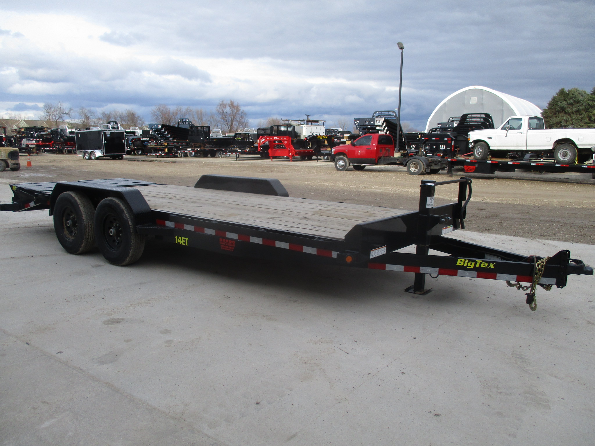 2019 Big Tex 83x20' Equipment 14ET-20BK-MR :: Rondo Trailer