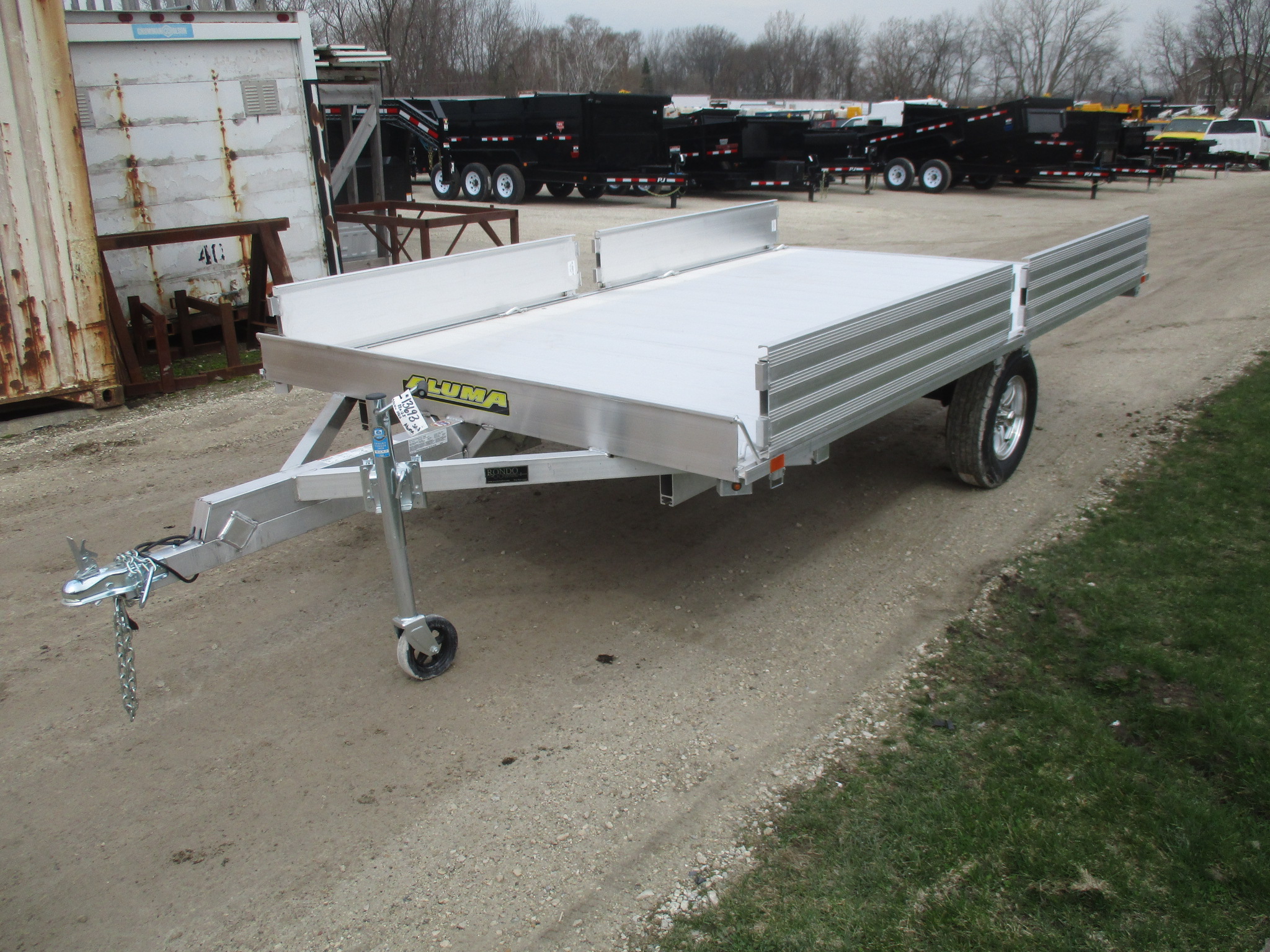 2020 Aluma 88x12.83  Aluminum Single Axle Utility A8812