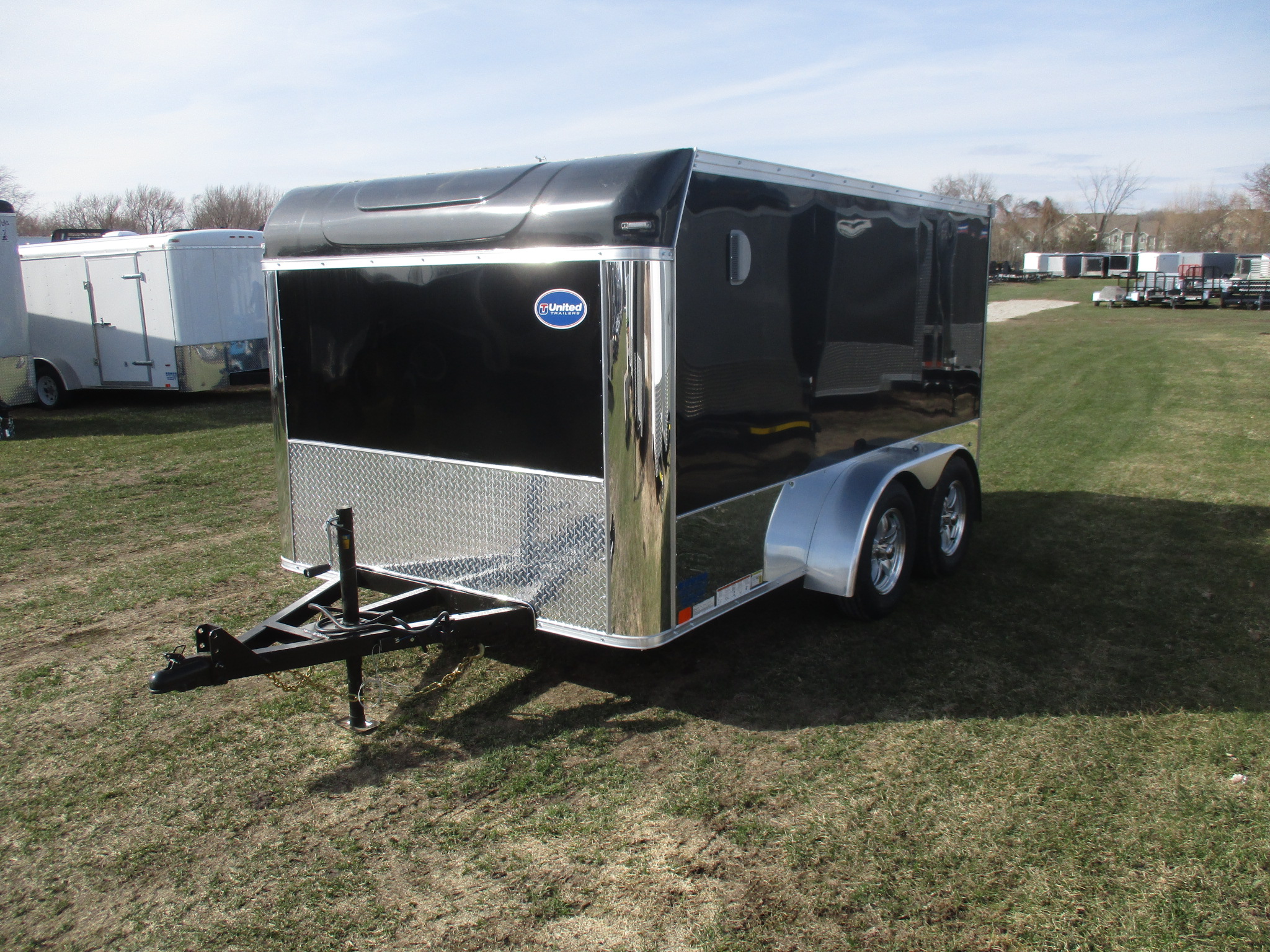 2019 United 7x12  Enclosed Motorcycle XLMTG-712TA35-8.5-T