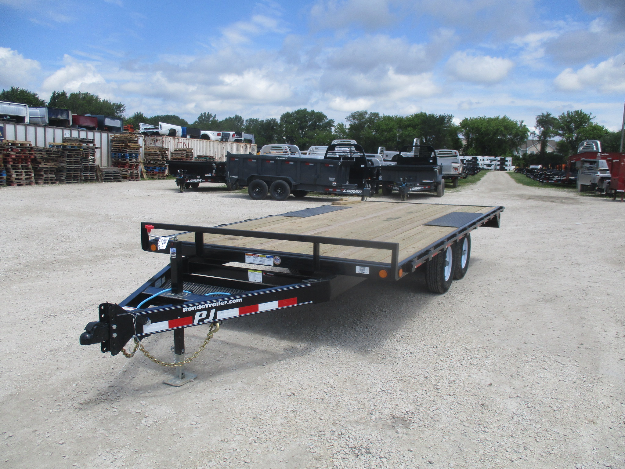 2020 PJ Trailer 101x16 L6 Equipment Deckover L6J1652BSSK