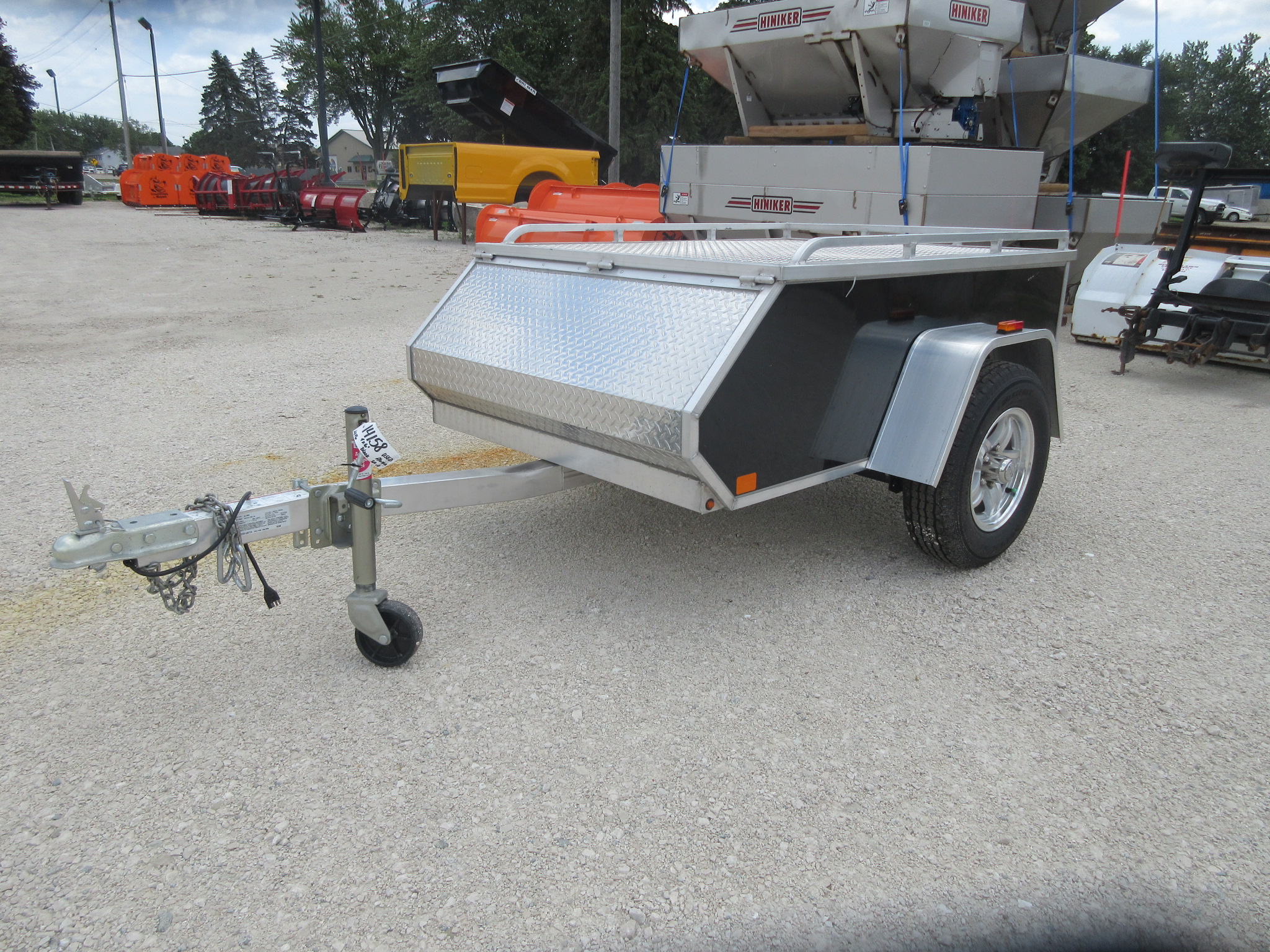 2017 Aluma 48x6  Aluminum Single Axle Utility AE46