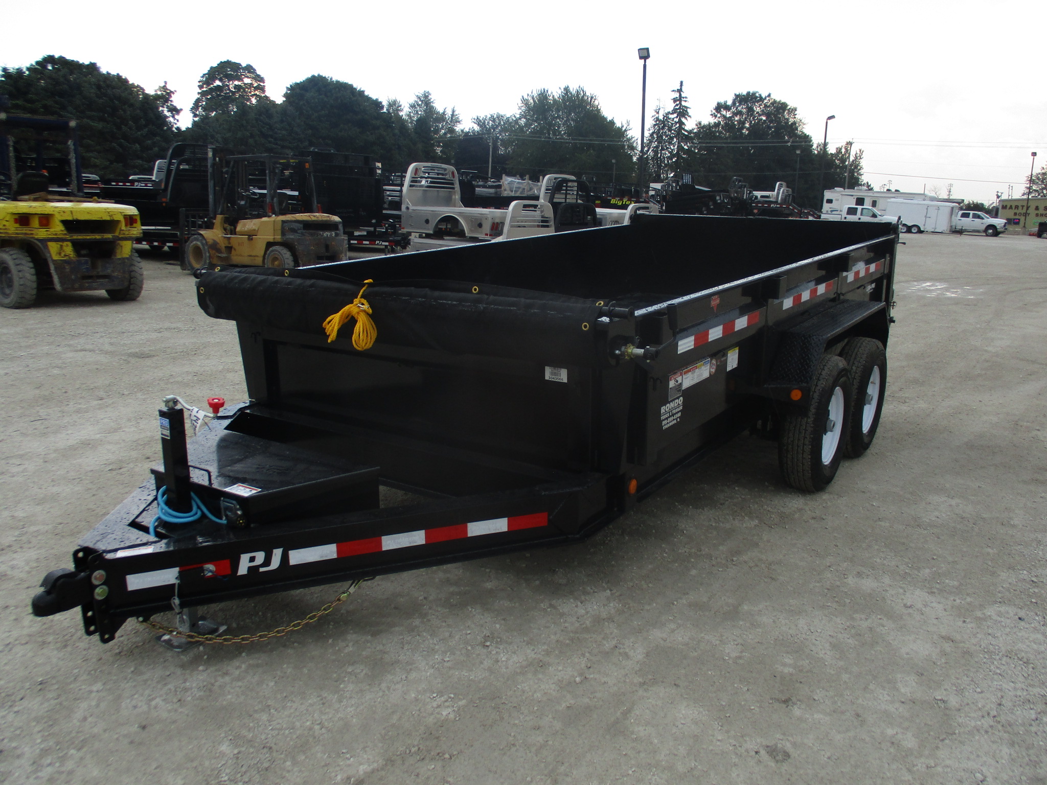 2020 PJ Trailer 83x14 DL Dump DLA1472BSSK