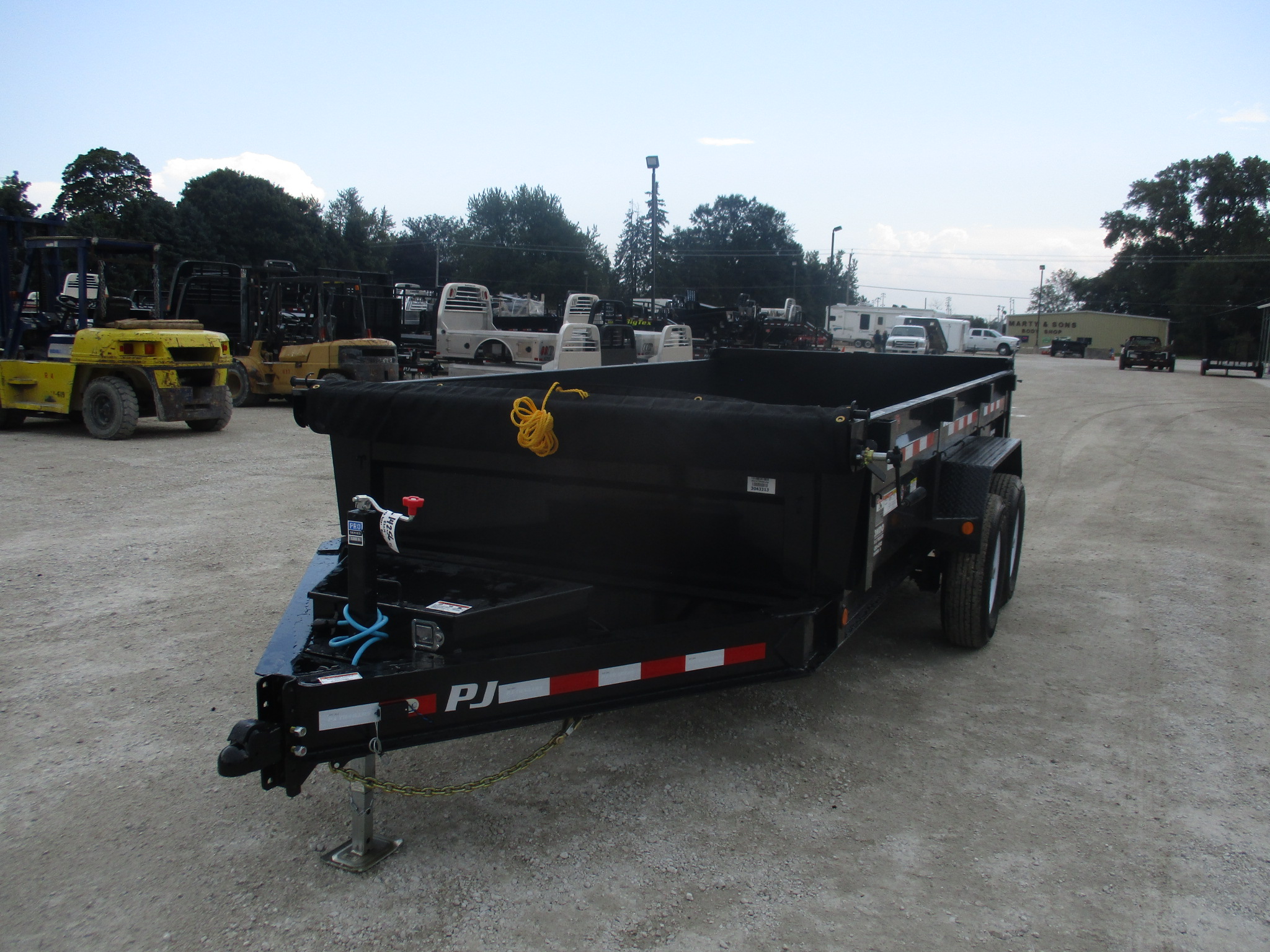 2020 PJ Trailer 83x14 DL Dump DLA1472BSSKCMP