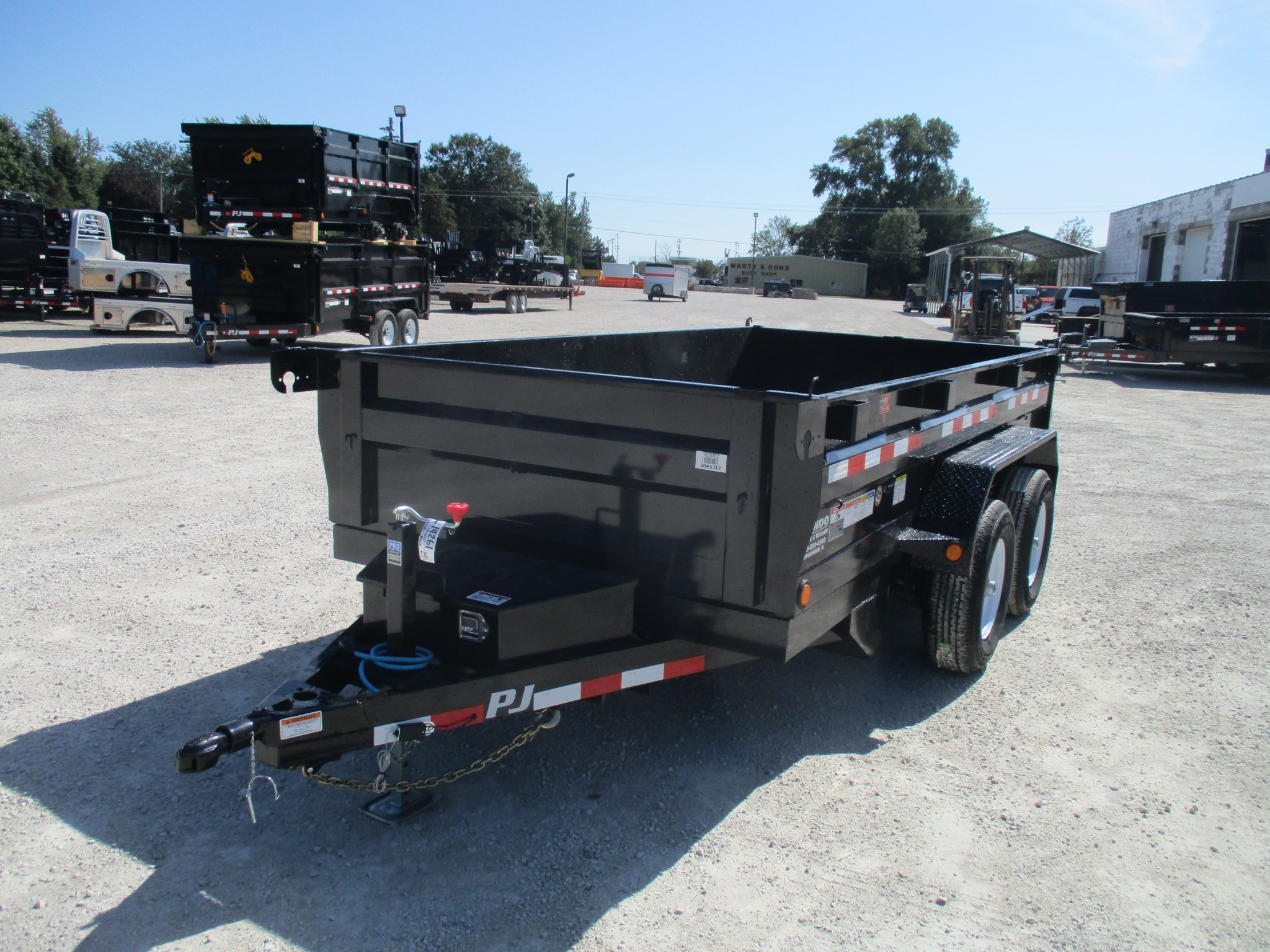 2020 PJ Trailer 72x12 D3 Dump D3A1252BSSK