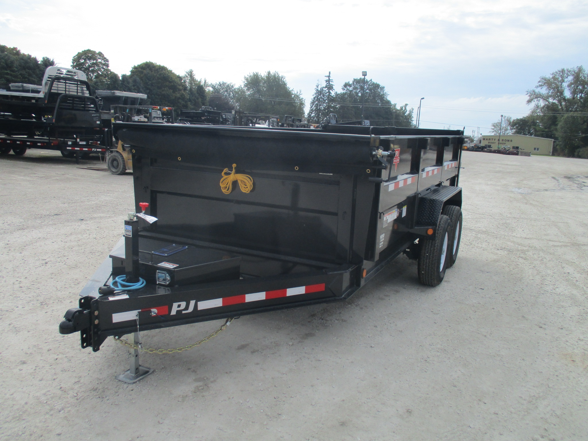 2020 PJ Trailer 83x14 DM Dump DMA1472BSSK5CMP-SW03