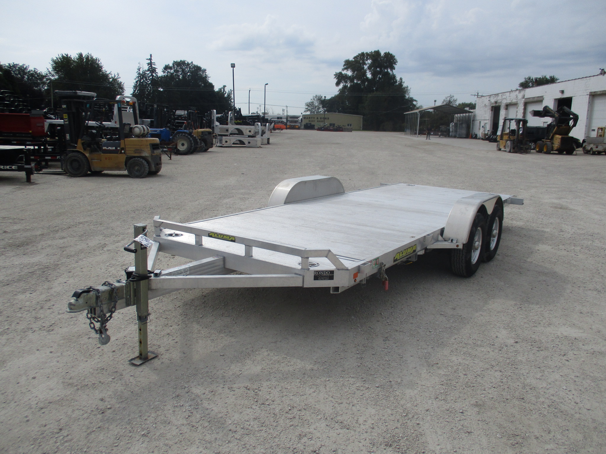 2018 Aluma 82x18  Car Hauler 8218HTILT