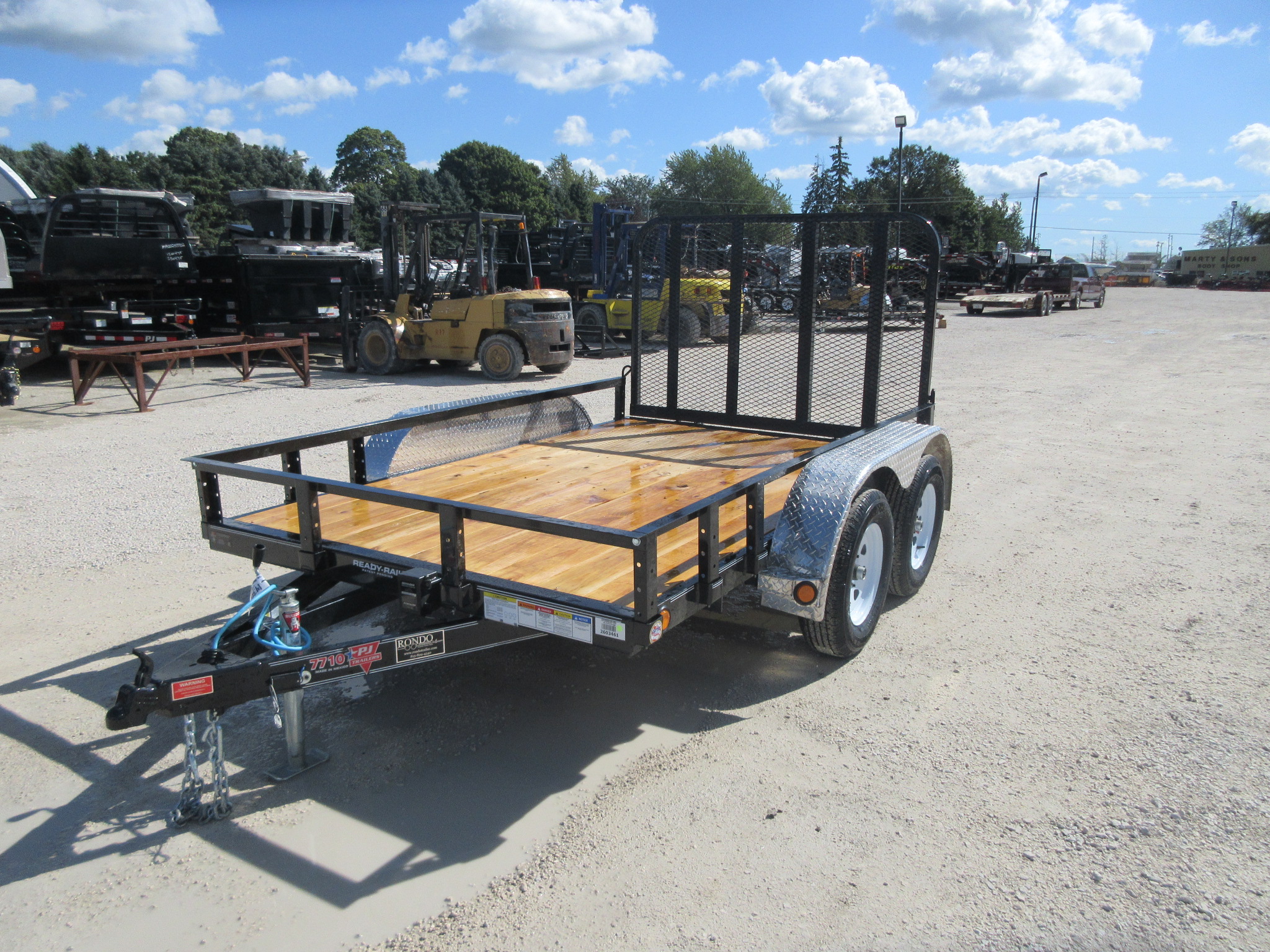 2020 PJ Trailer 77x10 UK Utility UK21032CSGK