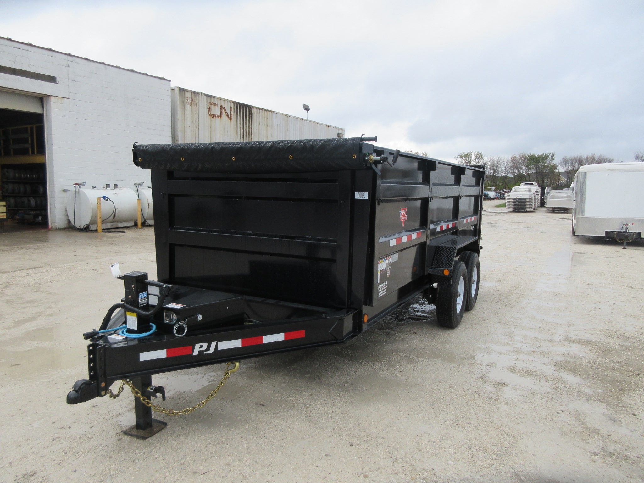 2020 PJ Trailer 83x16 DM Dump DMT1682BSS03CP