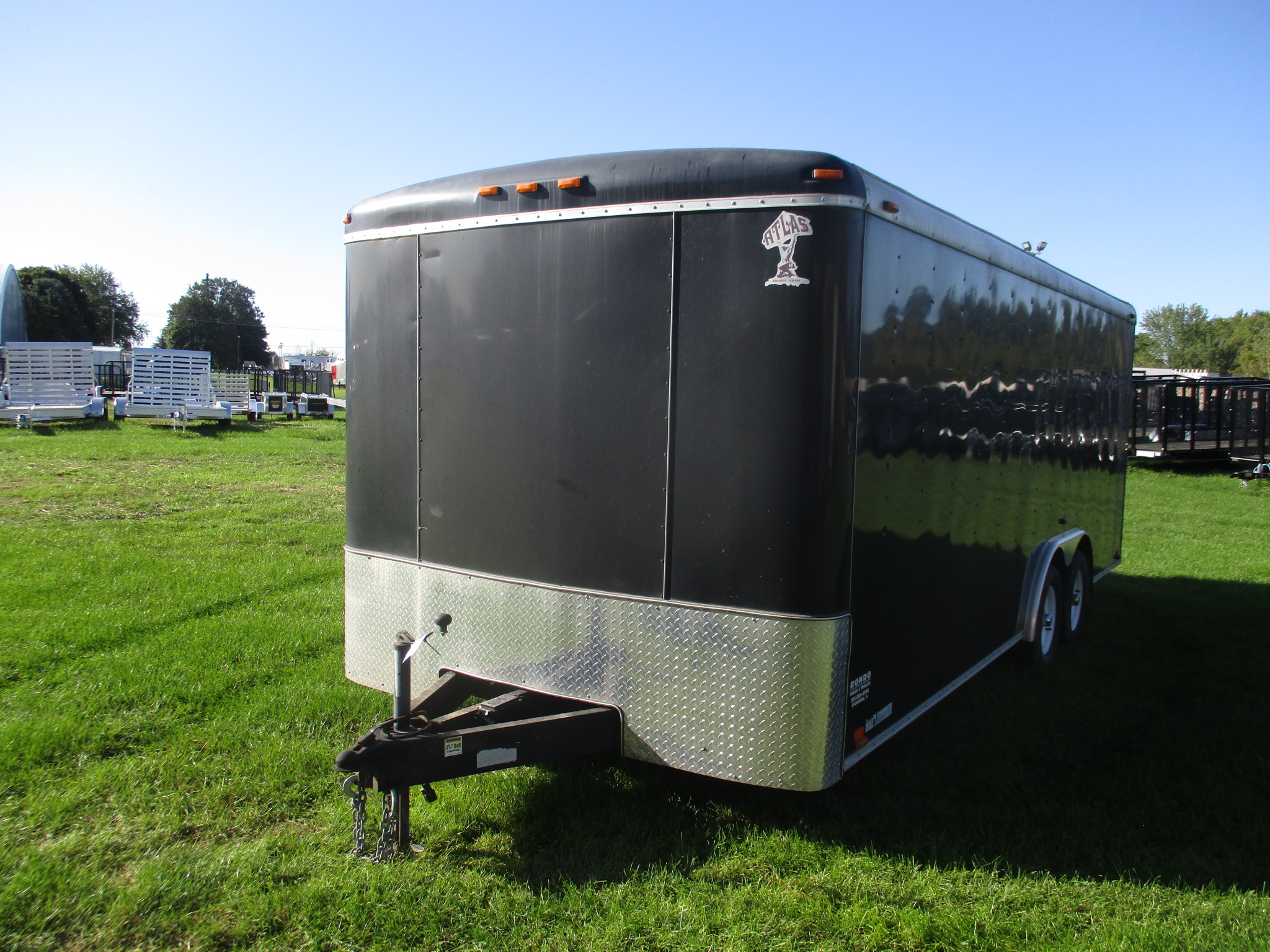 2015 Atlas 8x20  Enclosed Cargo AU820TA2
