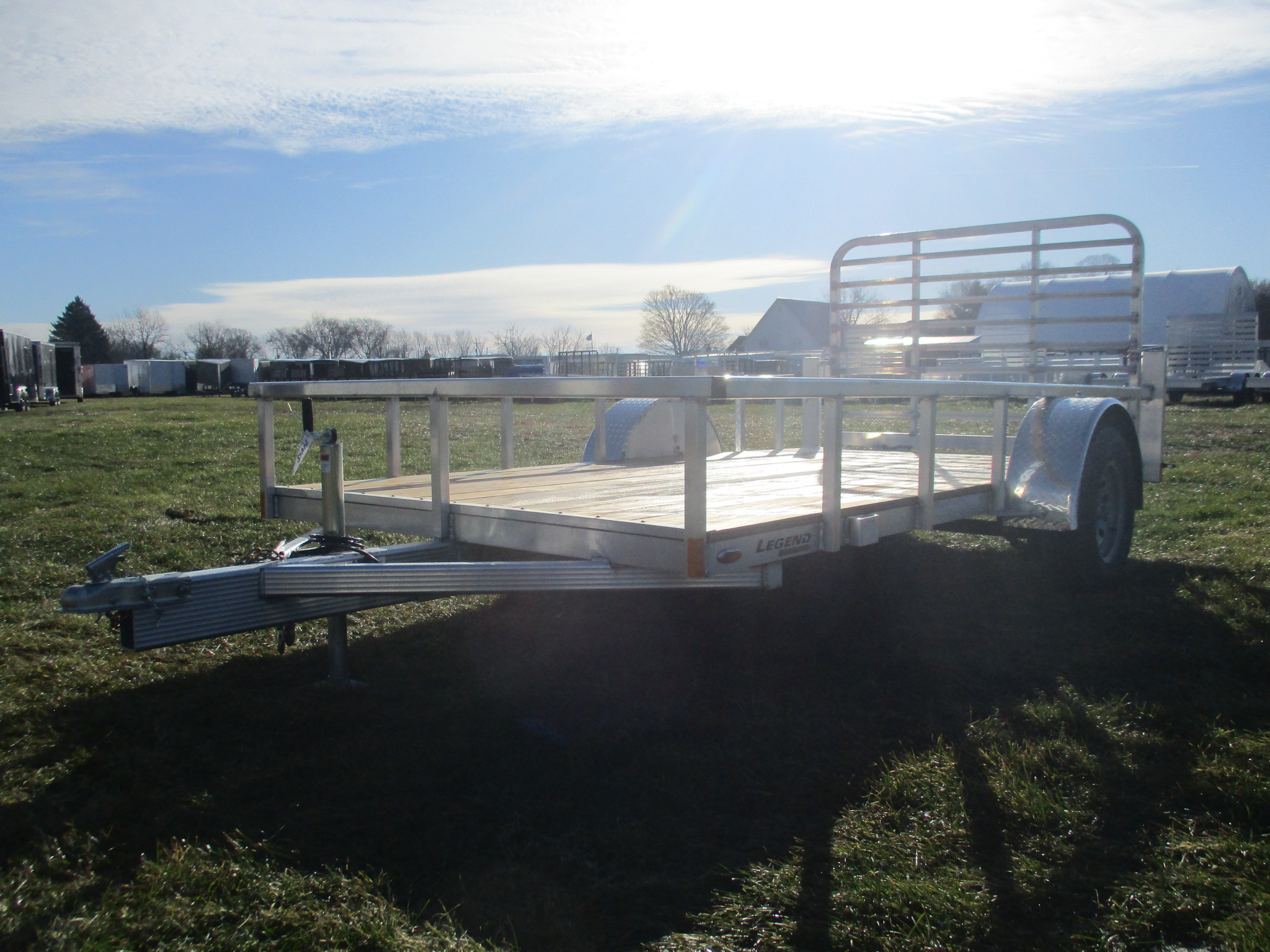 2020 Legend 72x12  Aluminum Single Axle Utility 6X12ODSA30