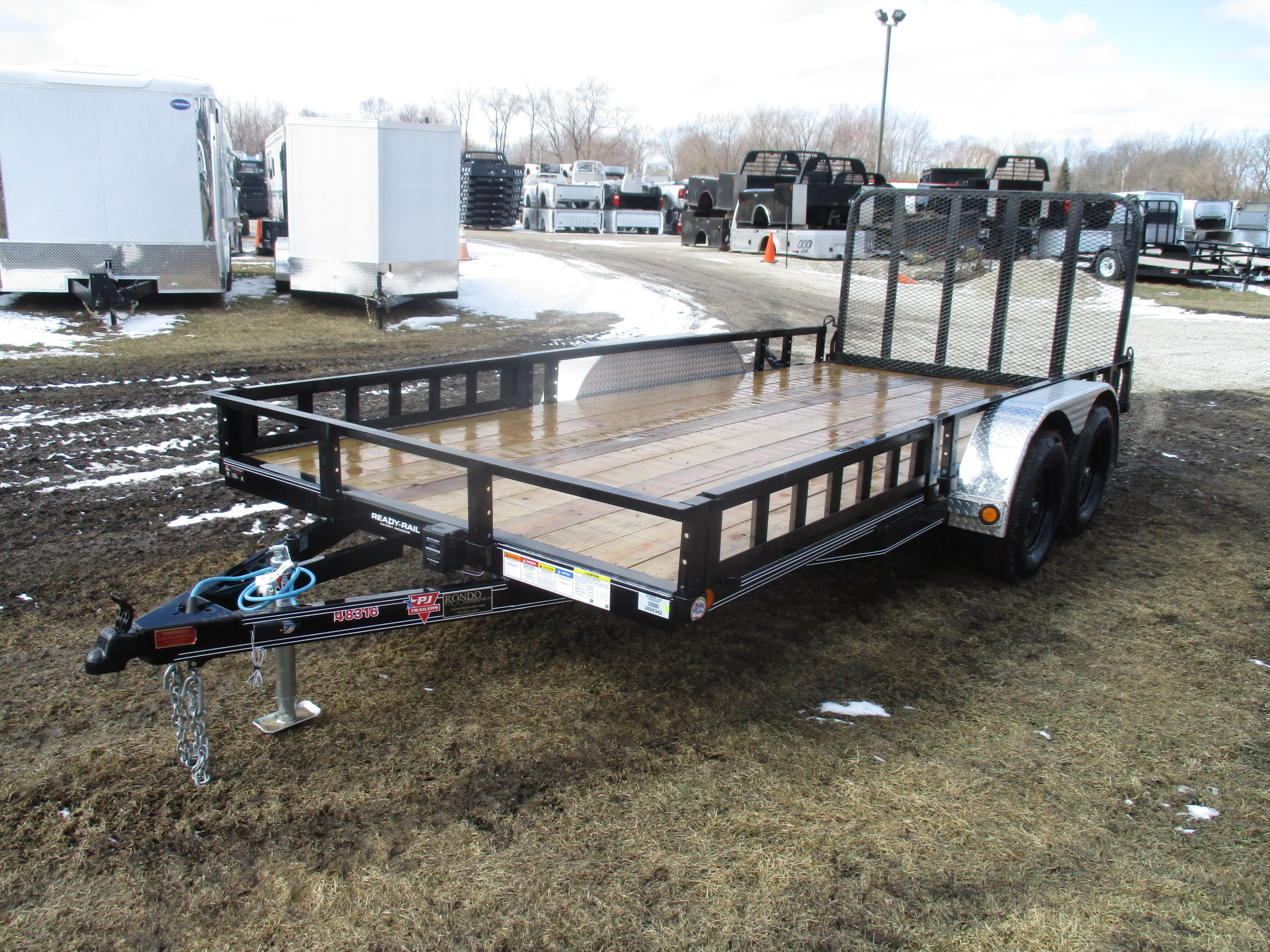 2020 PJ Trailer 83x16' UL Utility UL21632CSFKAT :: Rondo Trailer