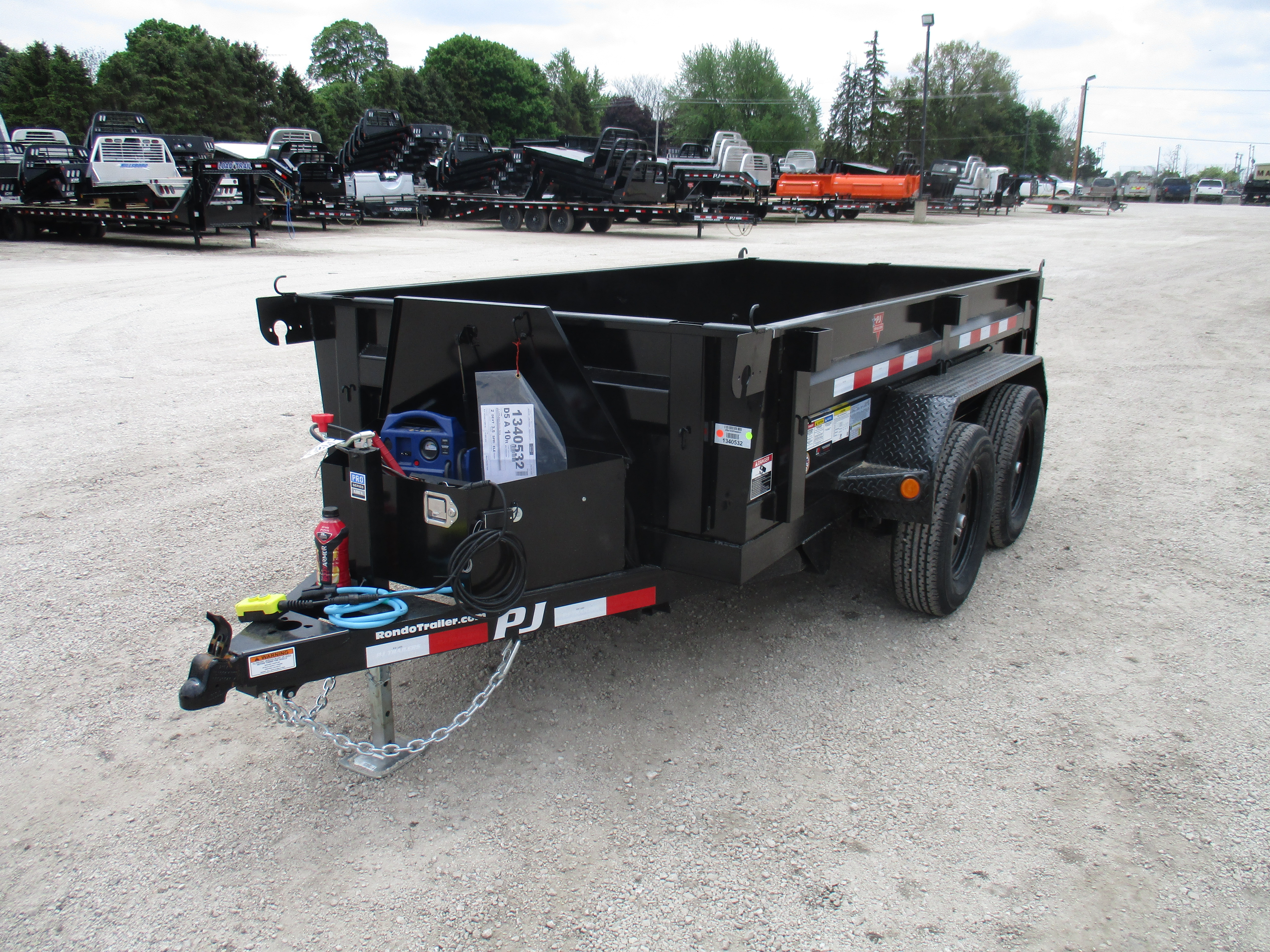 2021 PJ Trailer 60x10 D5 Dump D5A1032BSSKM