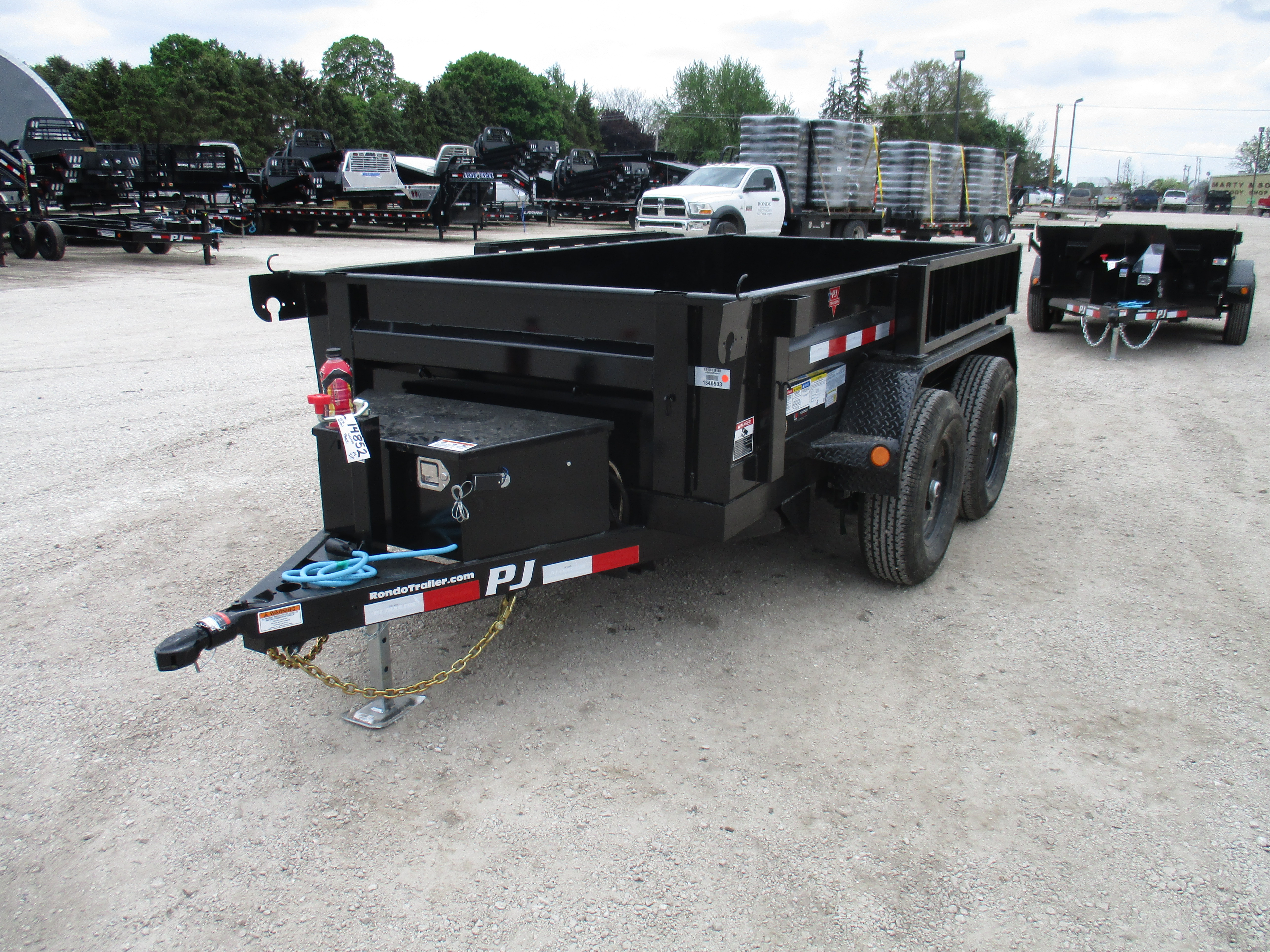 2021 PJ Trailer 60x10 D5 Dump D5B1052BSSKR