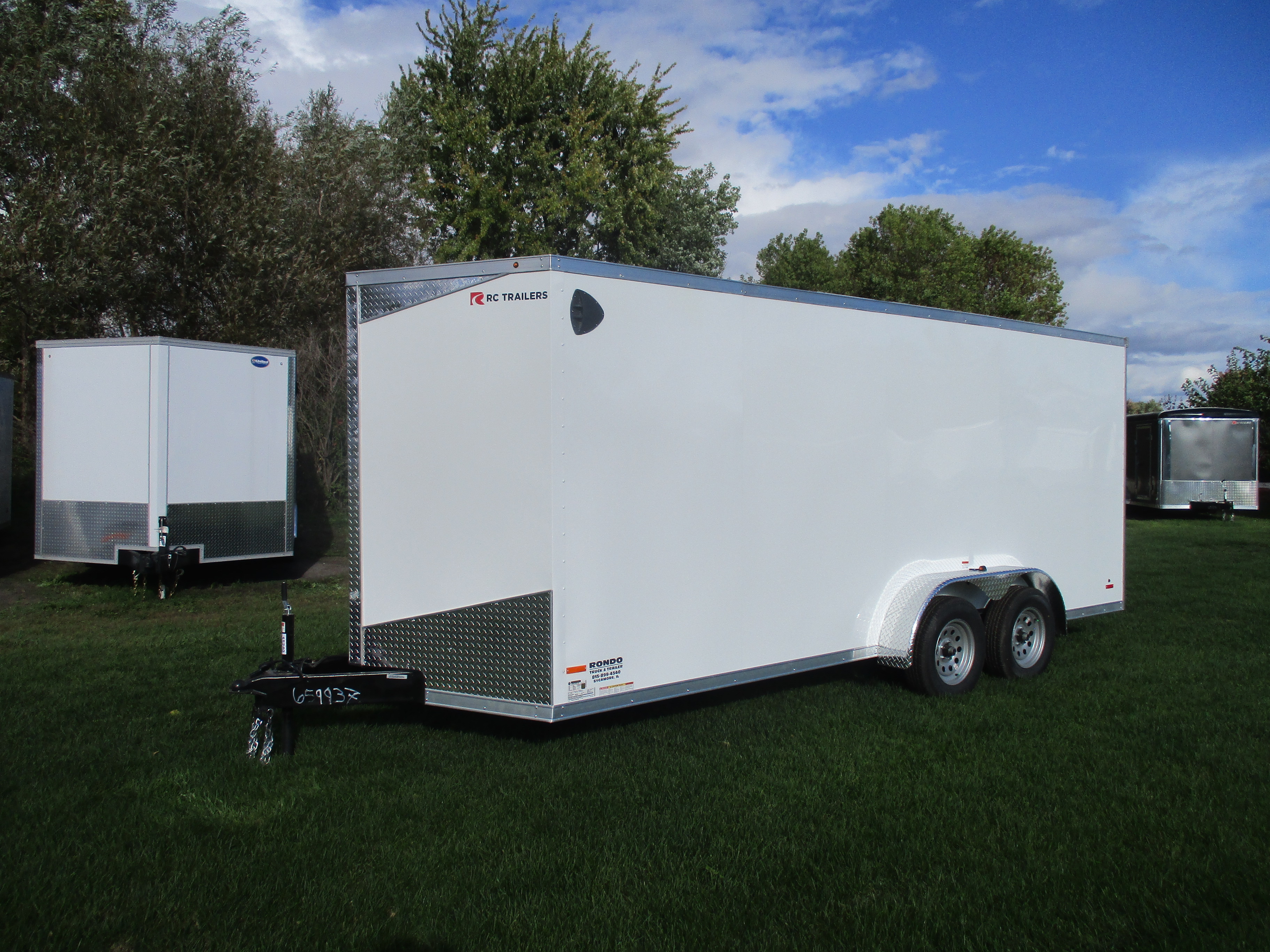 2021 RC Trailers 7x18  Enclosed Cargo RDLX 7X18TA2