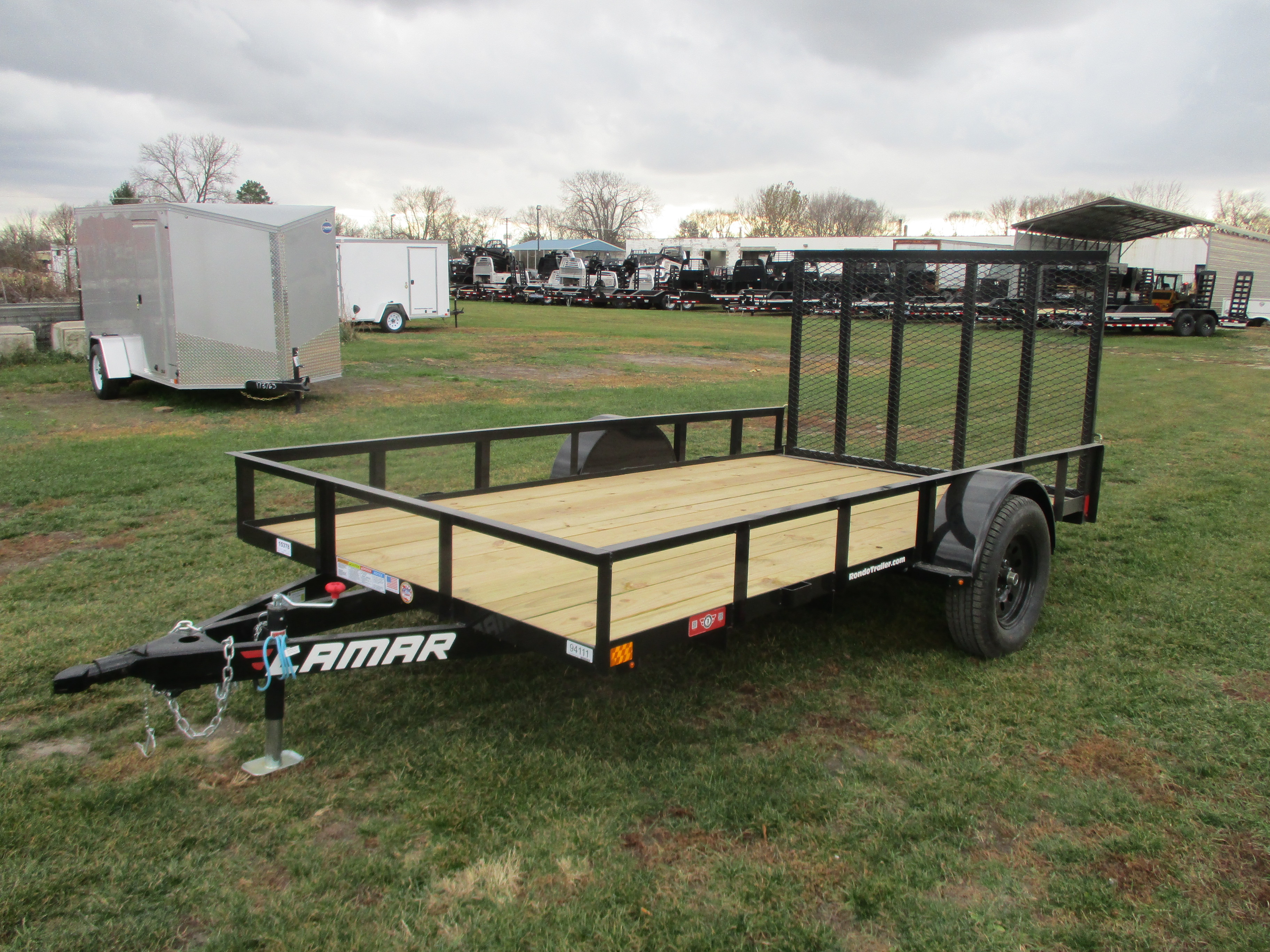 2021 Lamar 77x12  Single Axle Utility UT771213