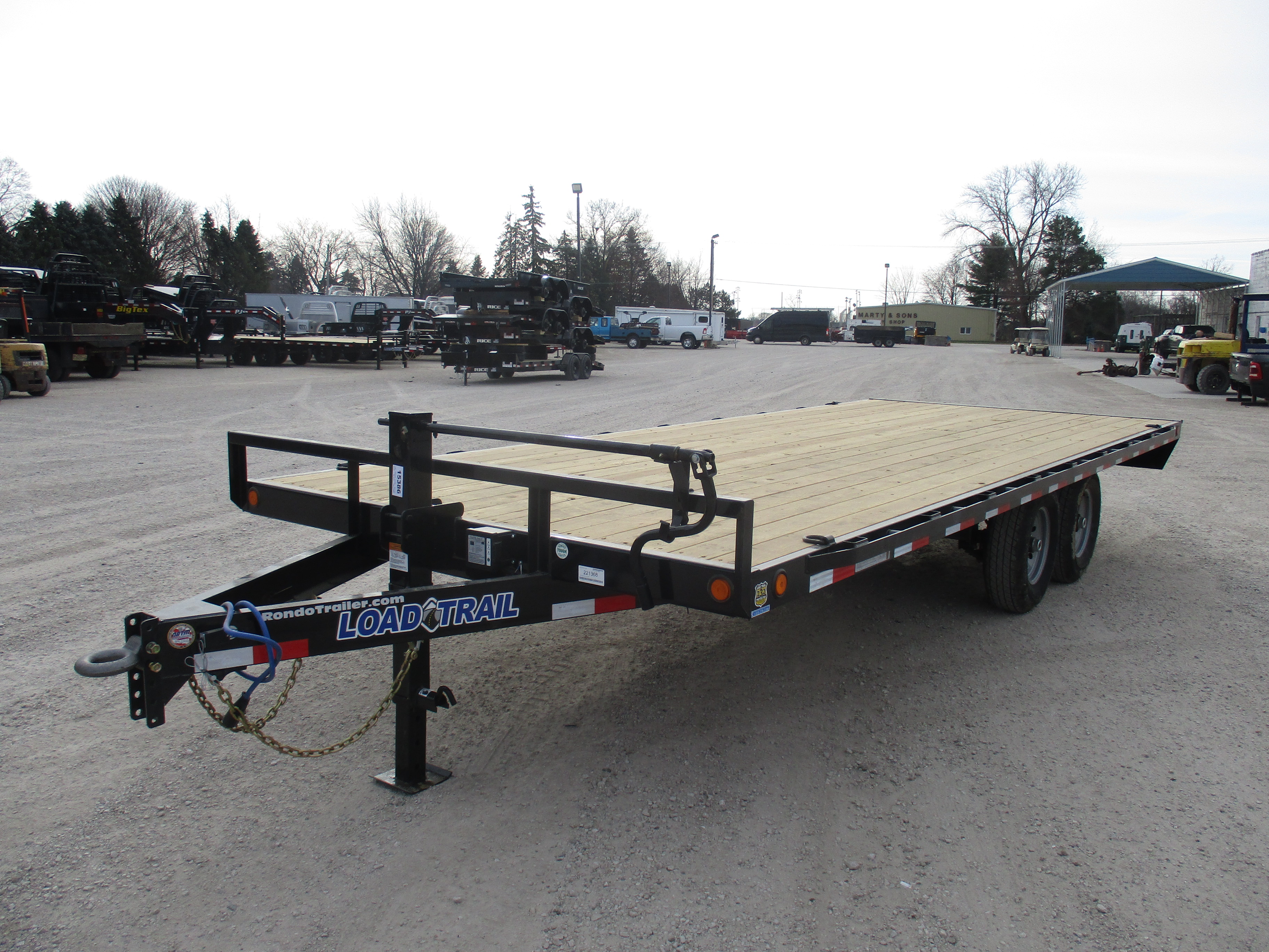 2021 Load Trail 102x20  Equipment Deckover DK0220072
