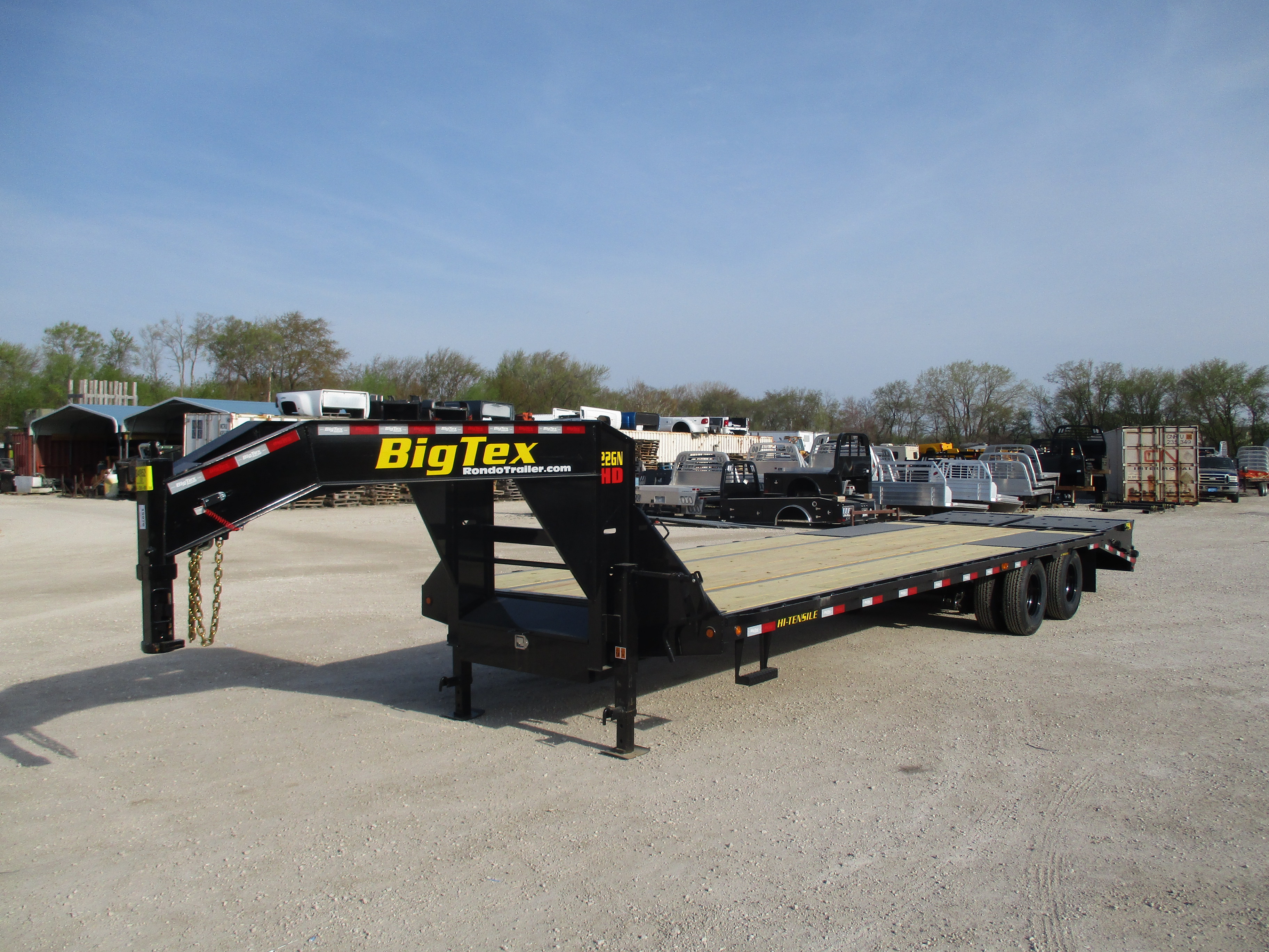 2022 Big Tex 102x30  Gooseneck 22GN-25BK+5MR