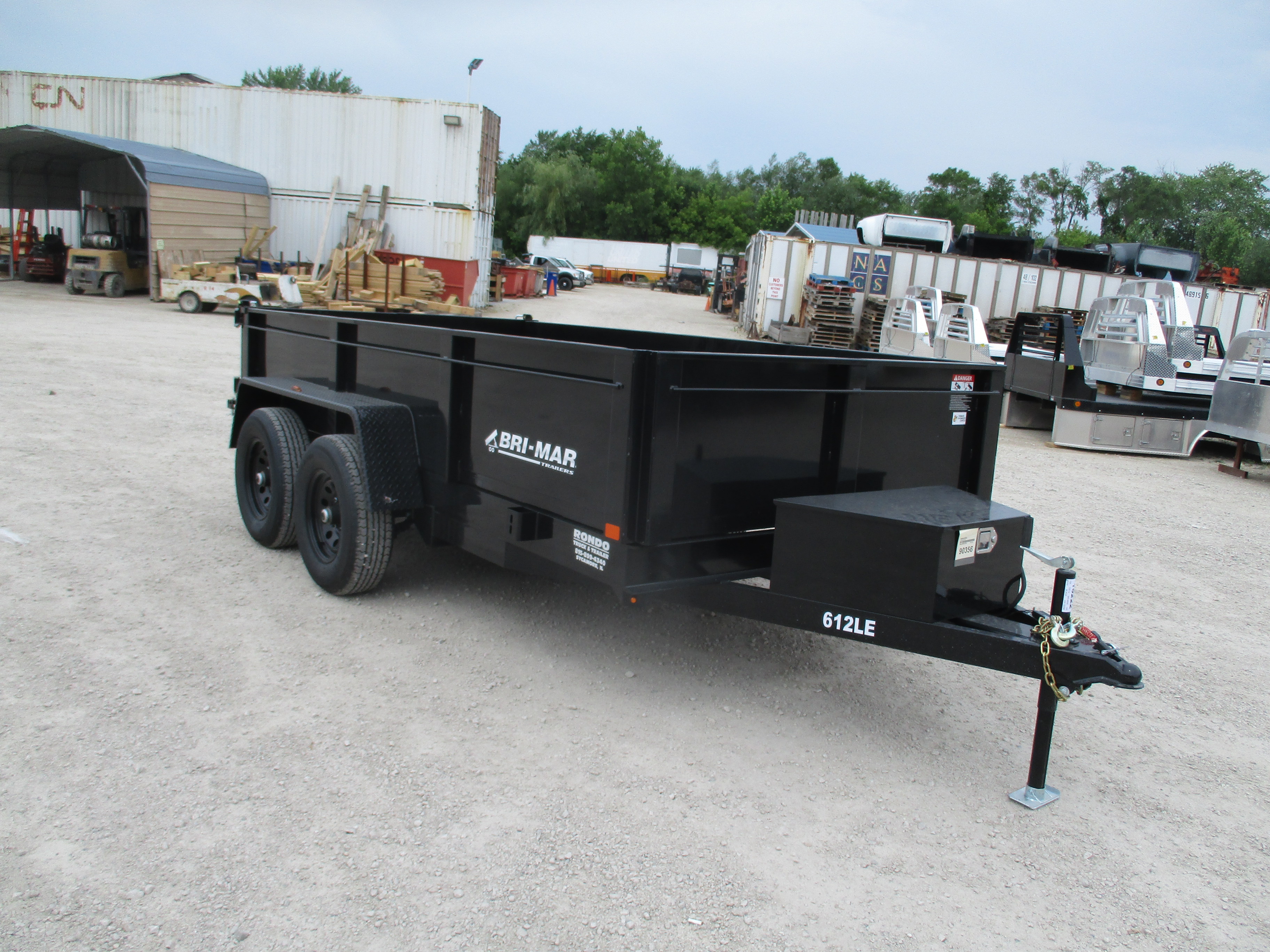2022 Bri-Mar 72x12  Dump DT612LP-LE-10-A
