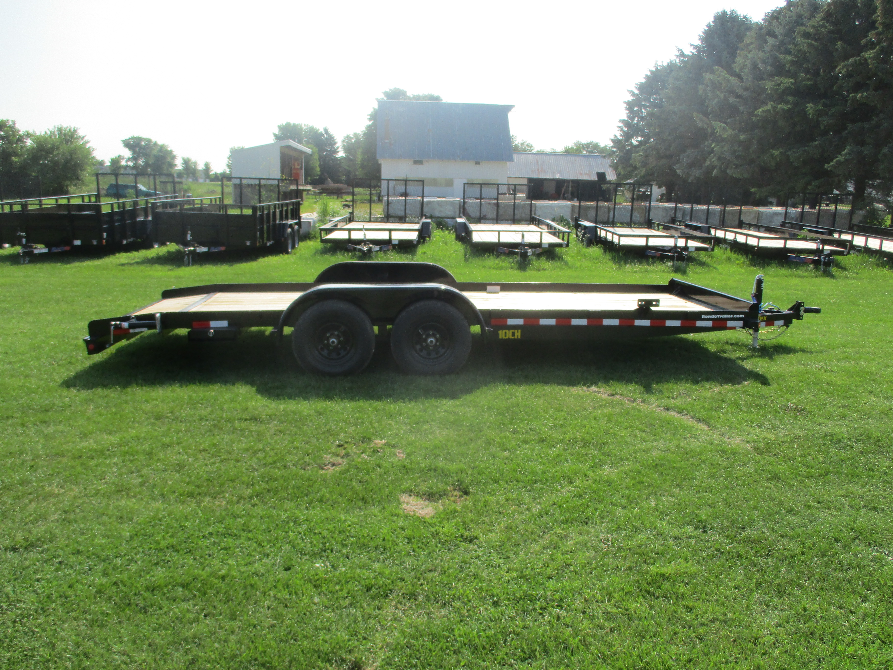 2022 Big Tex 83x20' Equipment 10CH-20BKDT :: Rondo Trailer