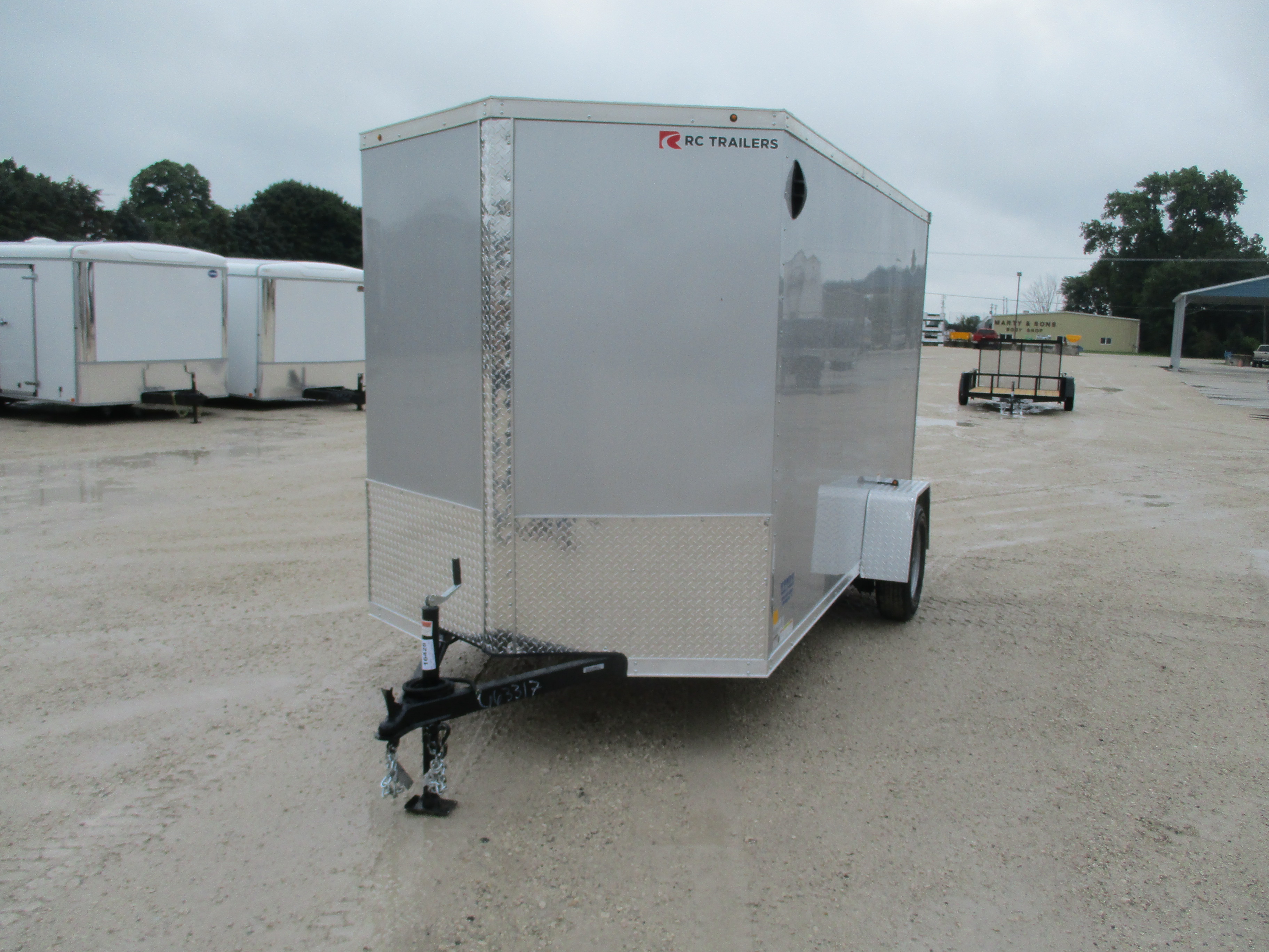 2021 RC Trailers 6x12  Enclosed Cargo RDLX 6X12SA