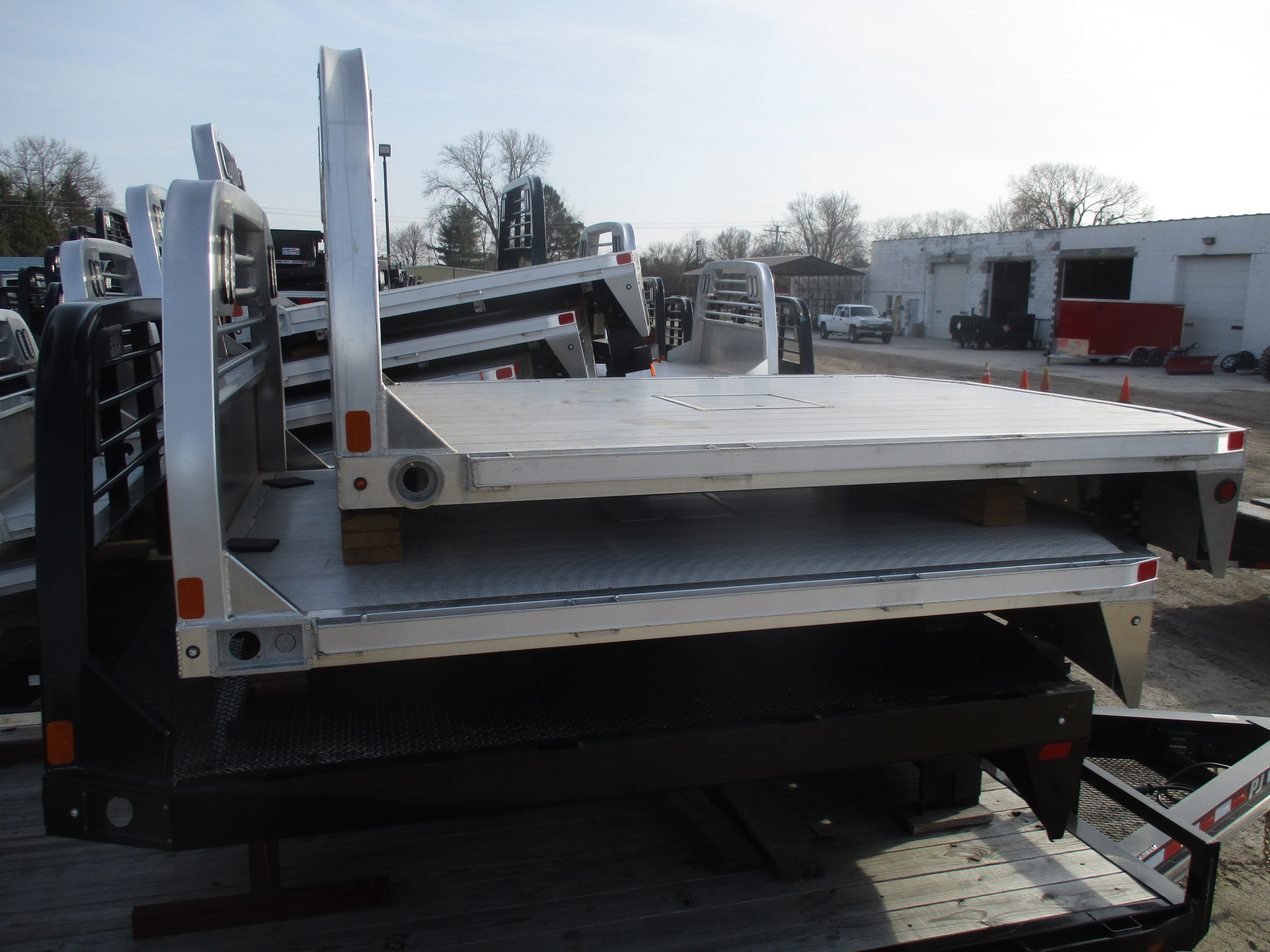 AS IS CM 8.5 x 84 ALRD Flatbed Truck Bed