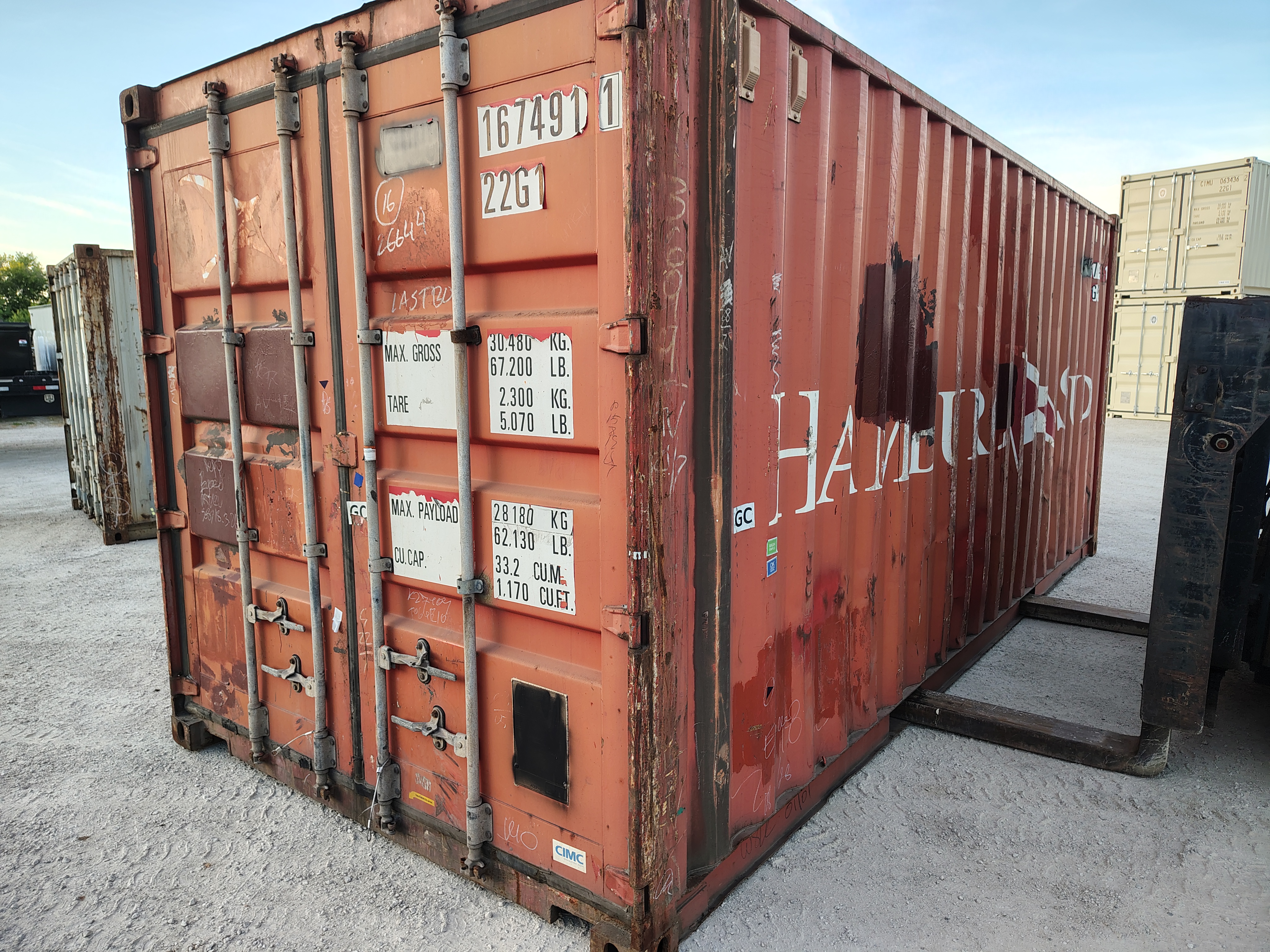 Used 20 Long x 8 Wide - ST WWT