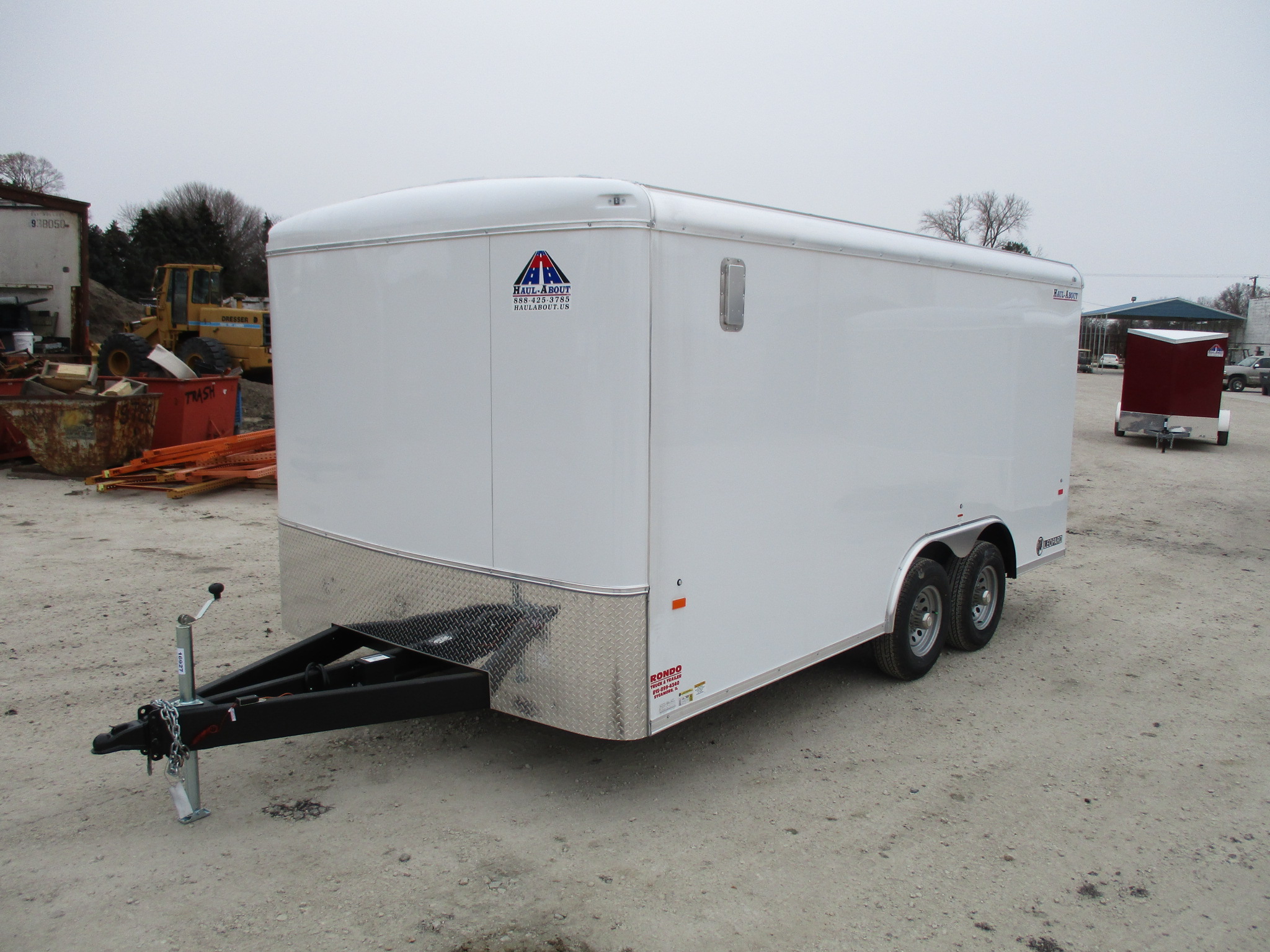 2022 Haul-About 8.5x16  Enclosed Car Hauler LPD8516TA3