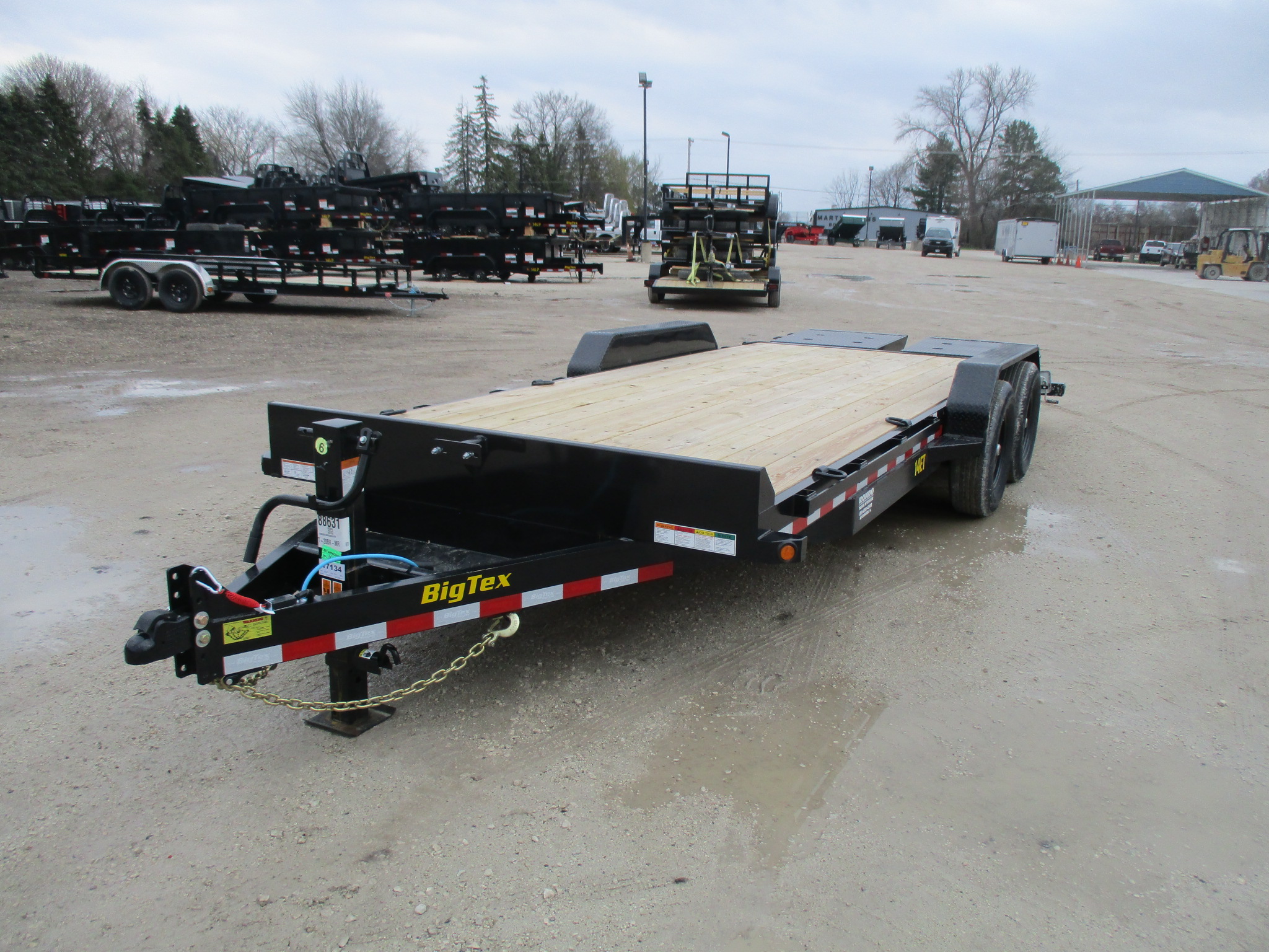 2022 Big Tex 83x20' Equipment 14ET-20BK-MR :: Rondo Trailer