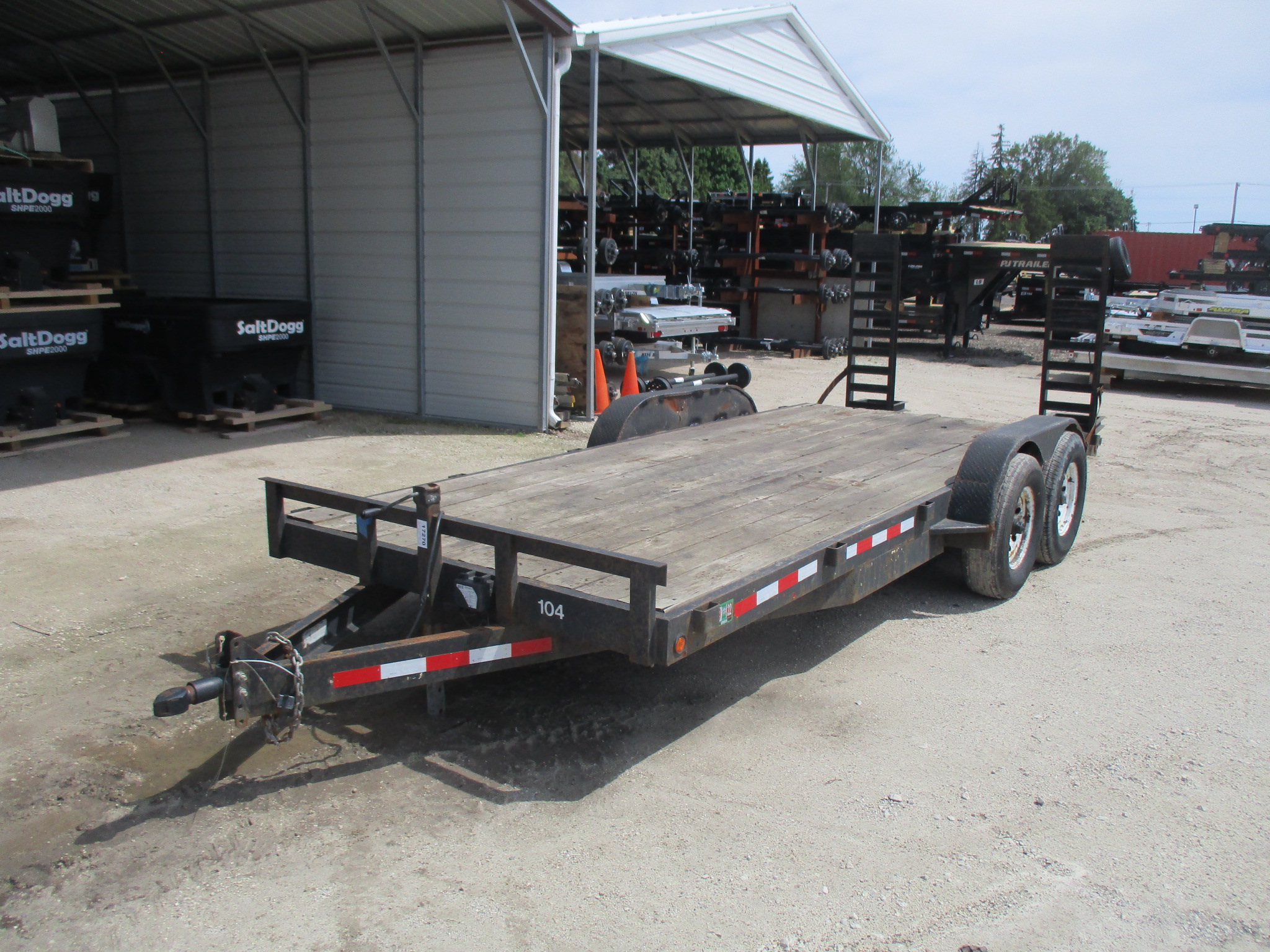 2003 Jamie WLDG 83x18  Equipment Road Boss RB1812-HCH