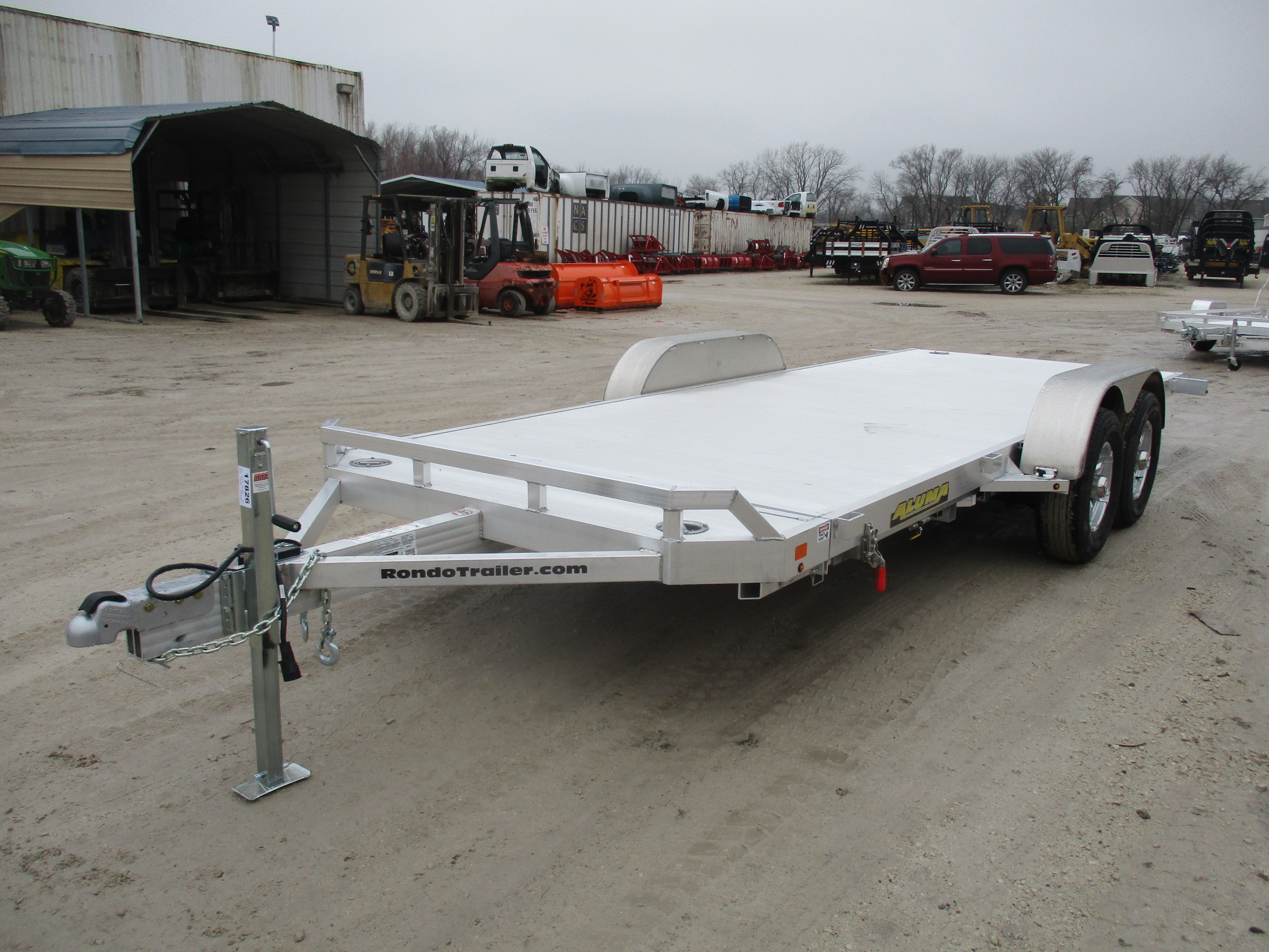 2024 Aluma 82x18  Car Hauler 8218H-TILT-TA-EL-RTD