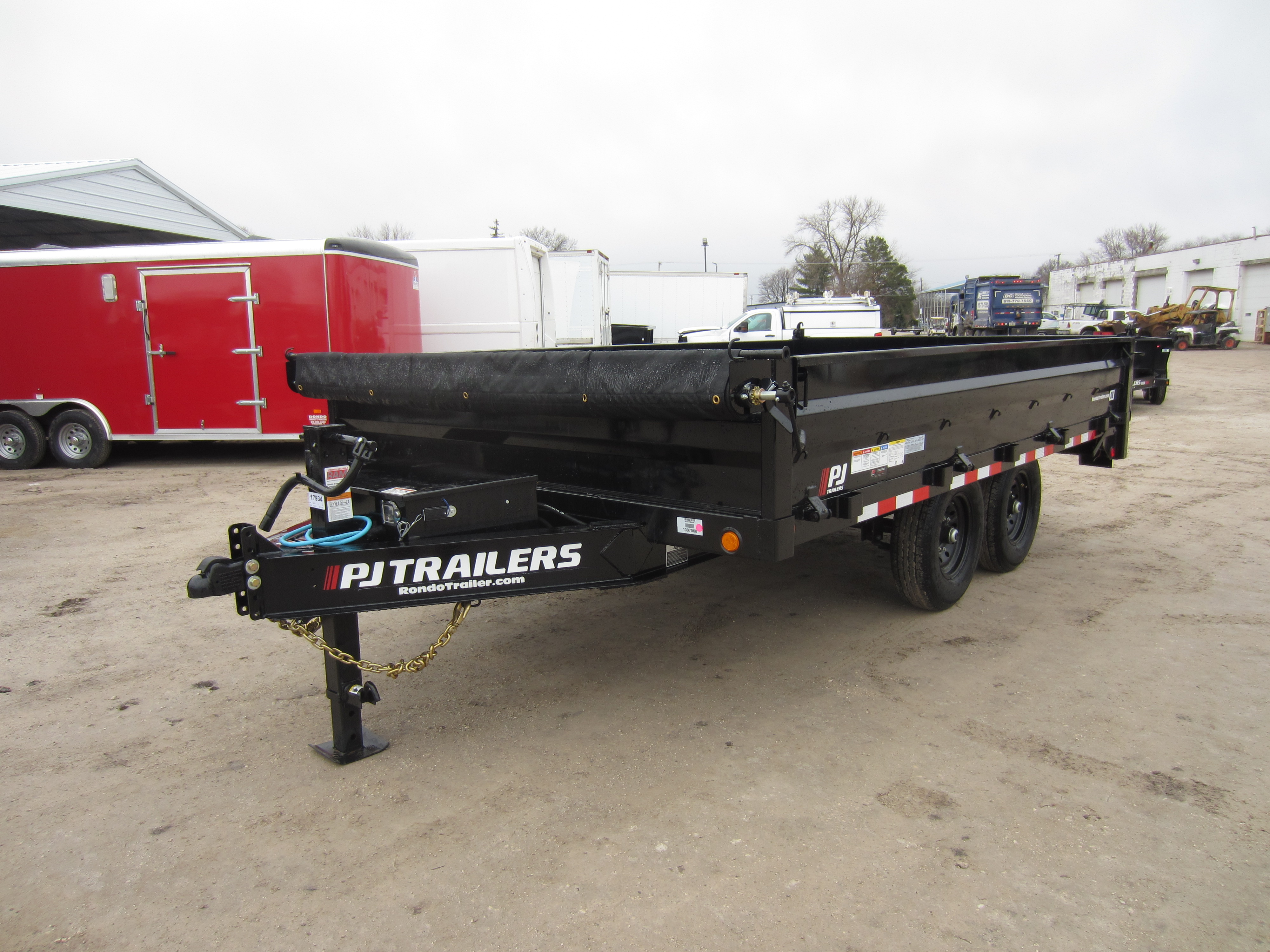 2023 PJ Trailer 96x14 D8 Dump D8A1472BSSK