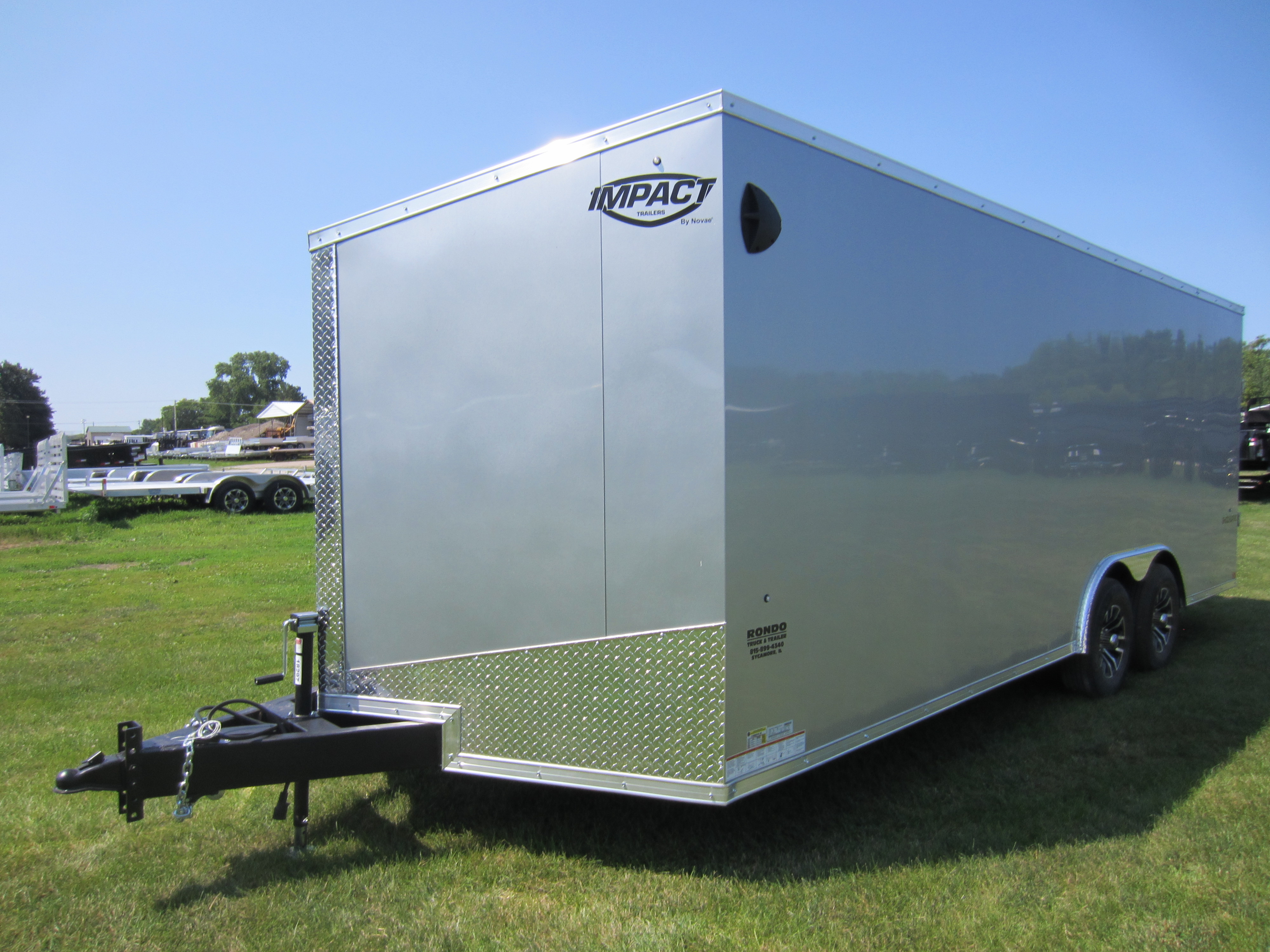 2023 Impact 8.5x20  Enclosed Car Hauler F10220THSVCH-100