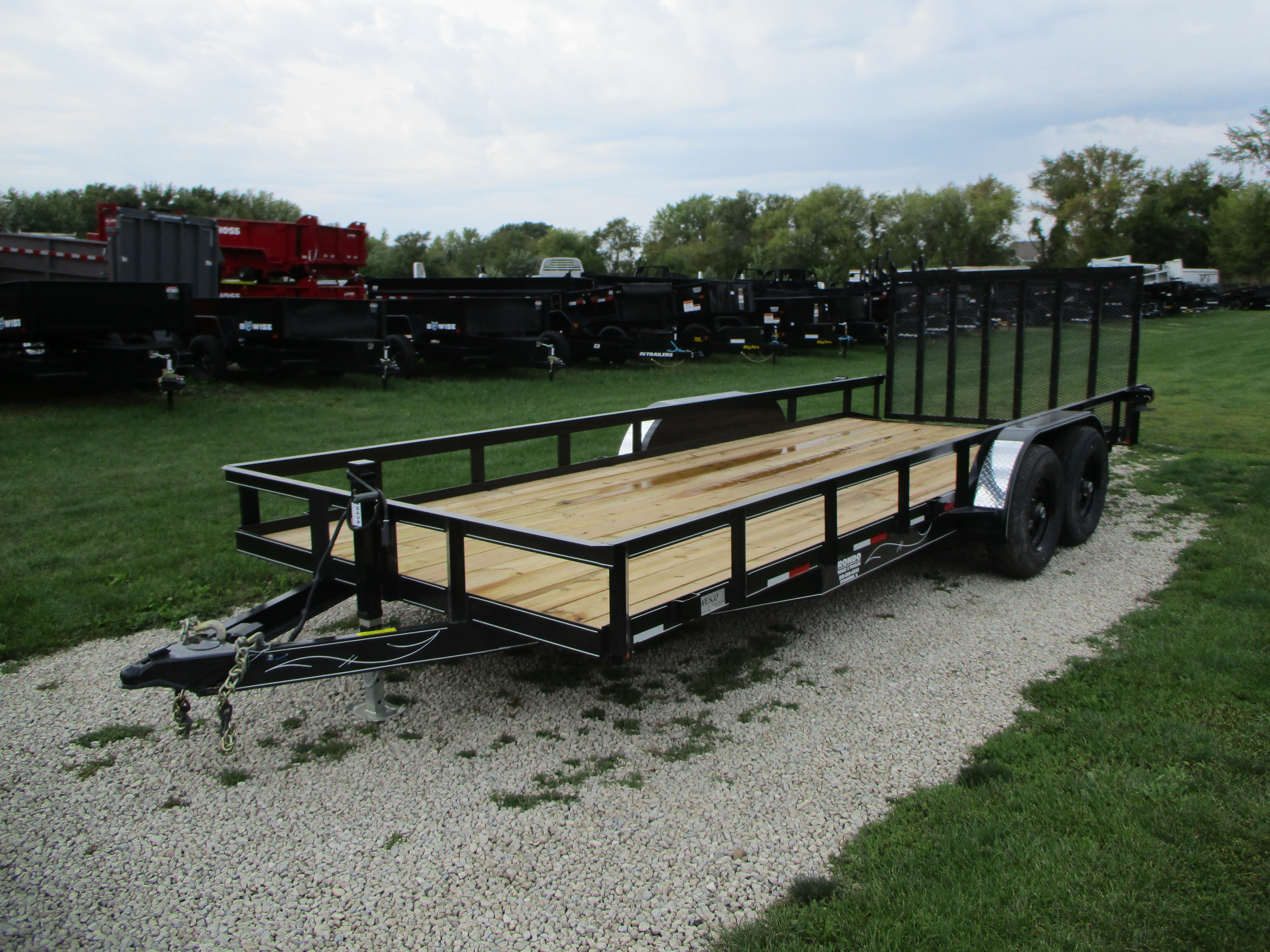 2024 Wesco 82x20' Utility :: Rondo Trailer