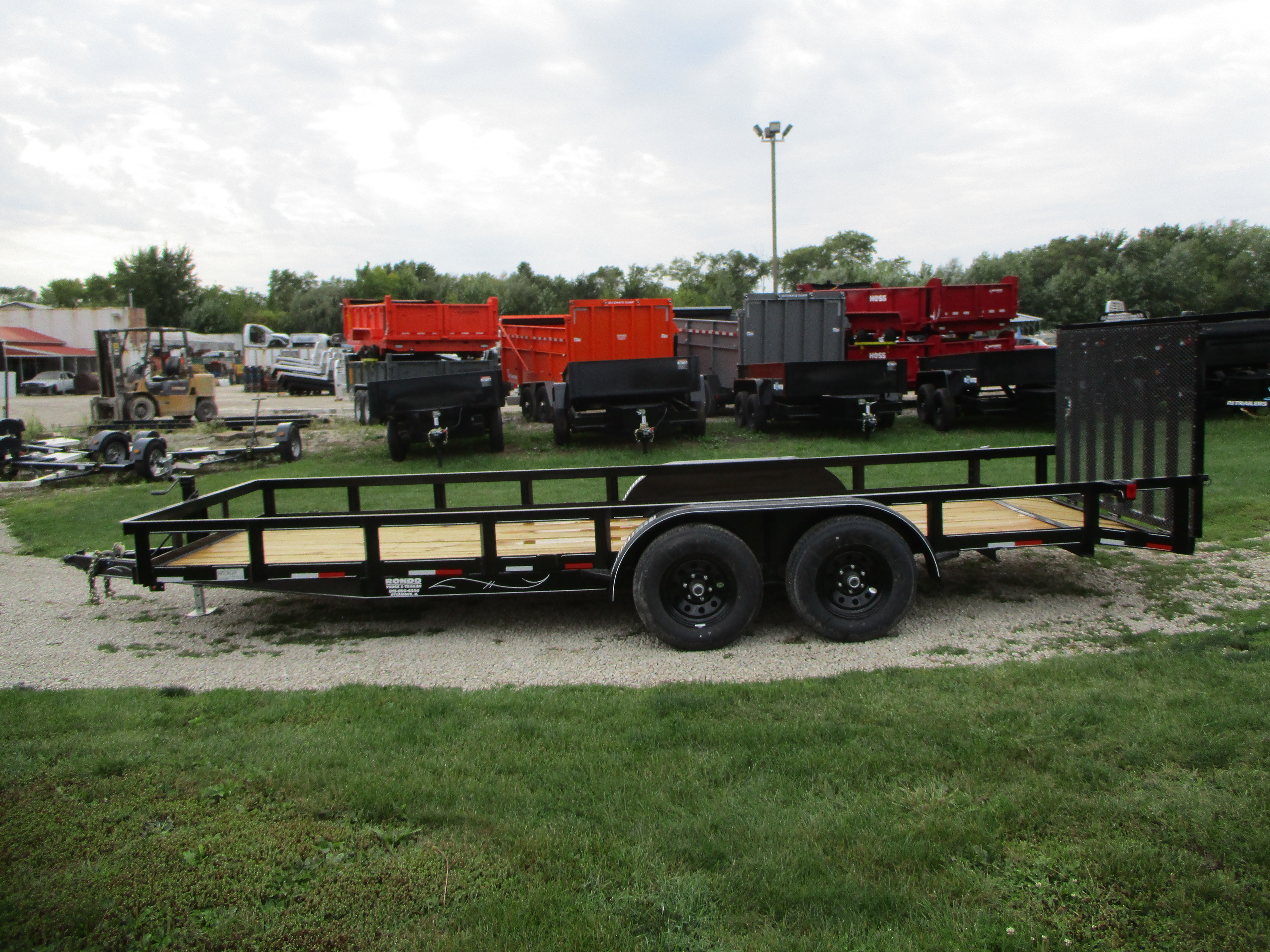 2024 Wesco 82x20' Utility :: Rondo Trailer