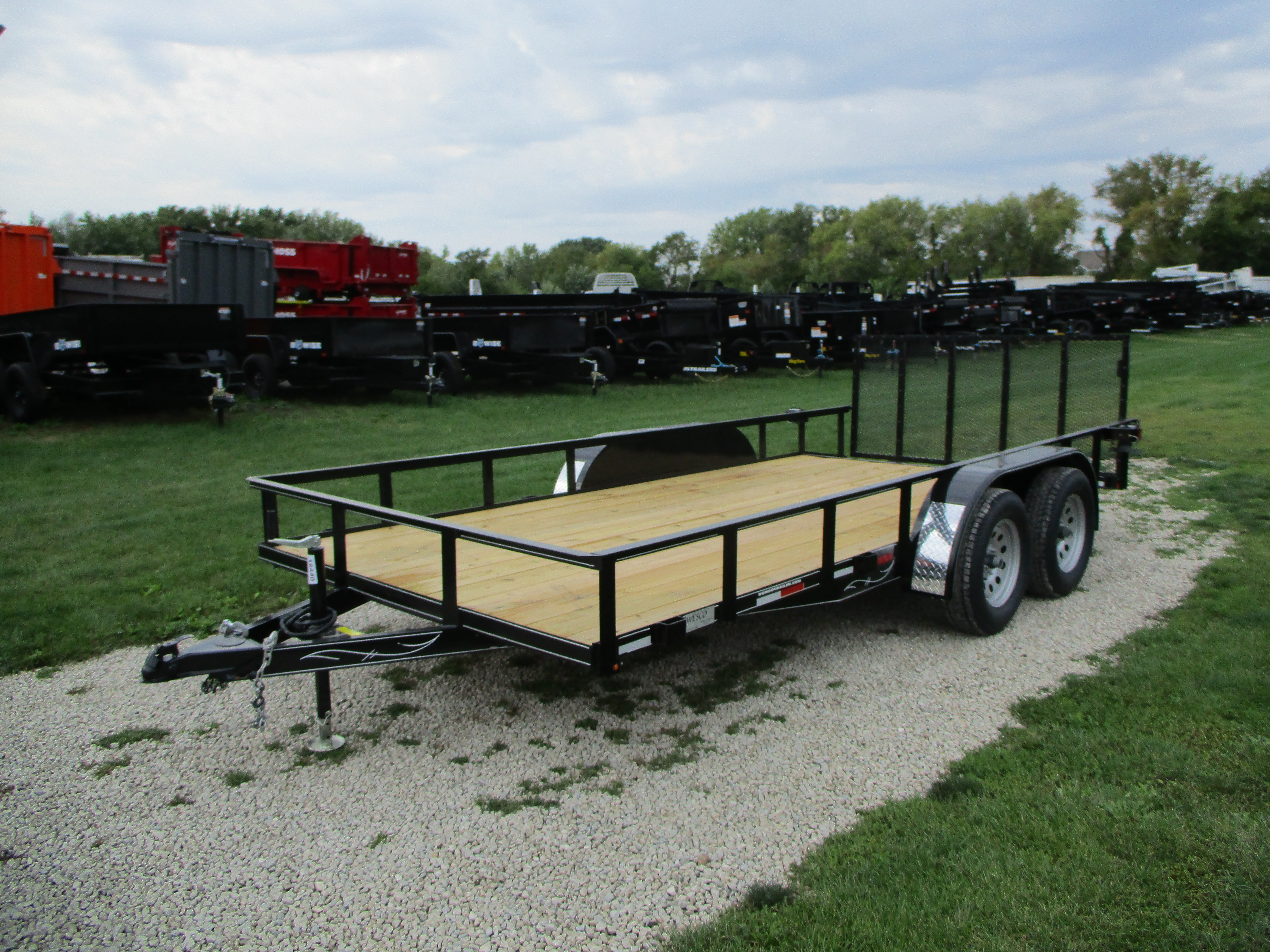 2024 Wesco 82x16' Utility :: Rondo Trailer