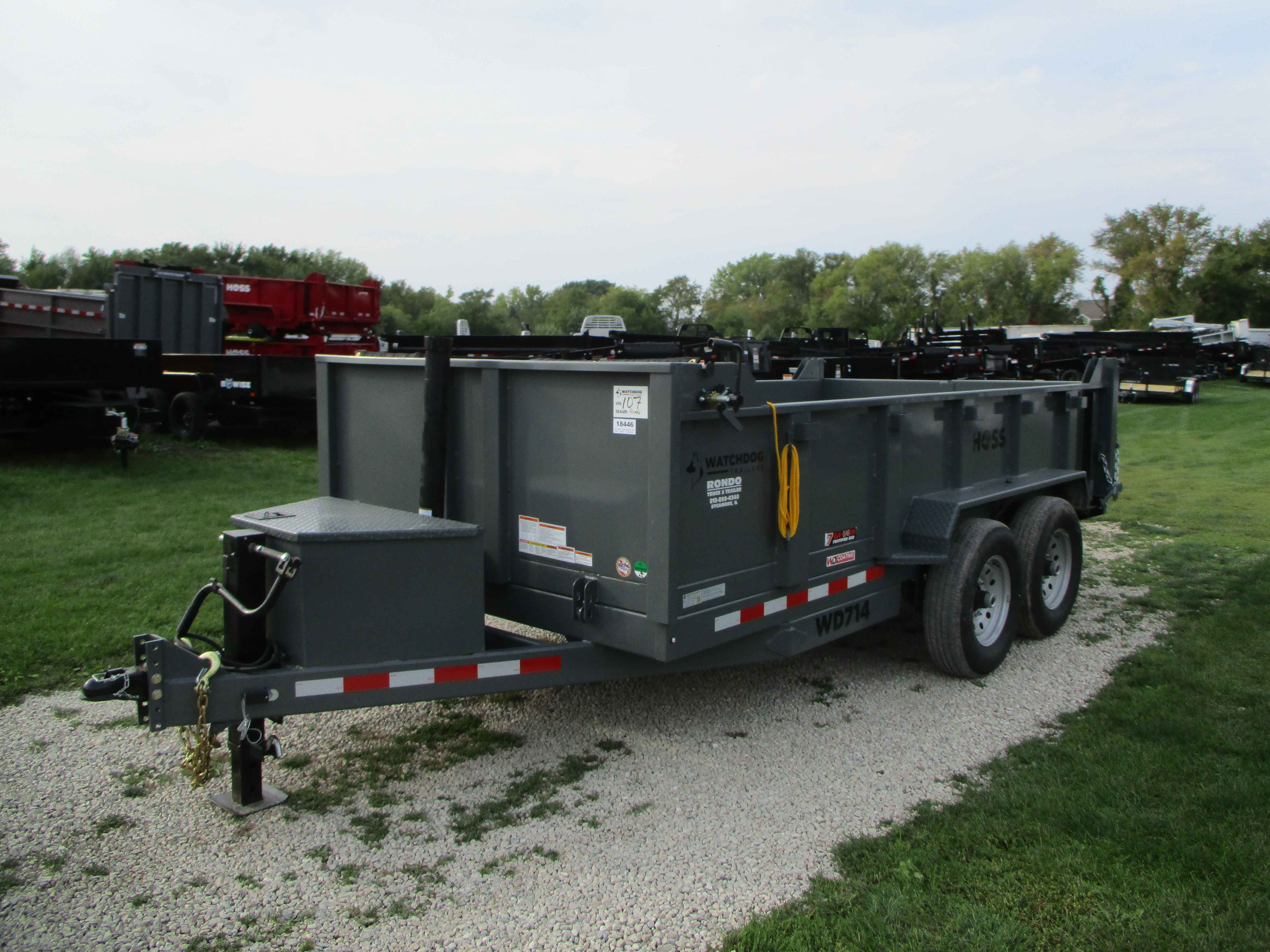2024 Watchdog 83x14  Dump WD714
