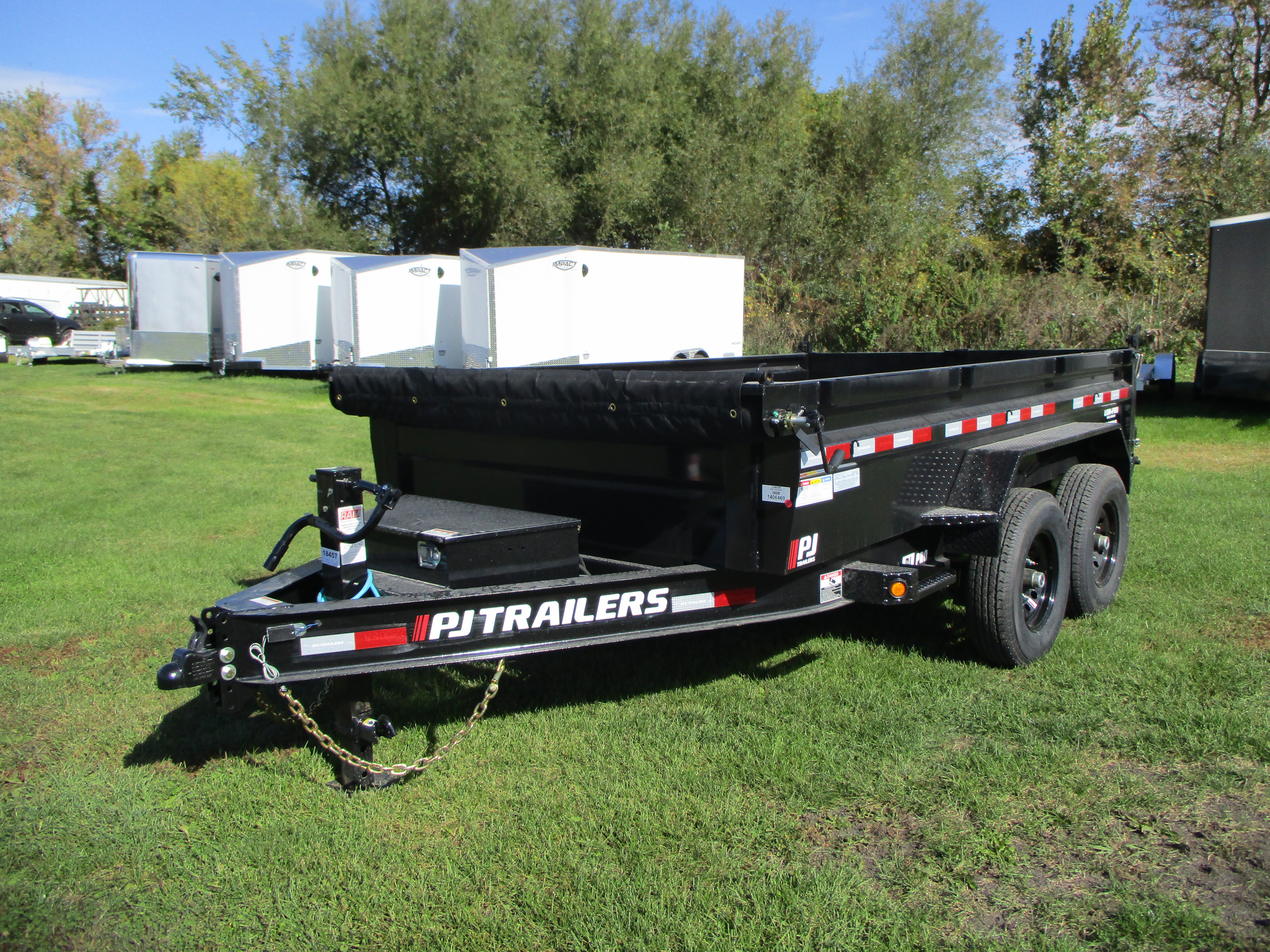2024 PJ Trailer 83x12' DL Dump DLA1272BSSK :: Rondo Trailer