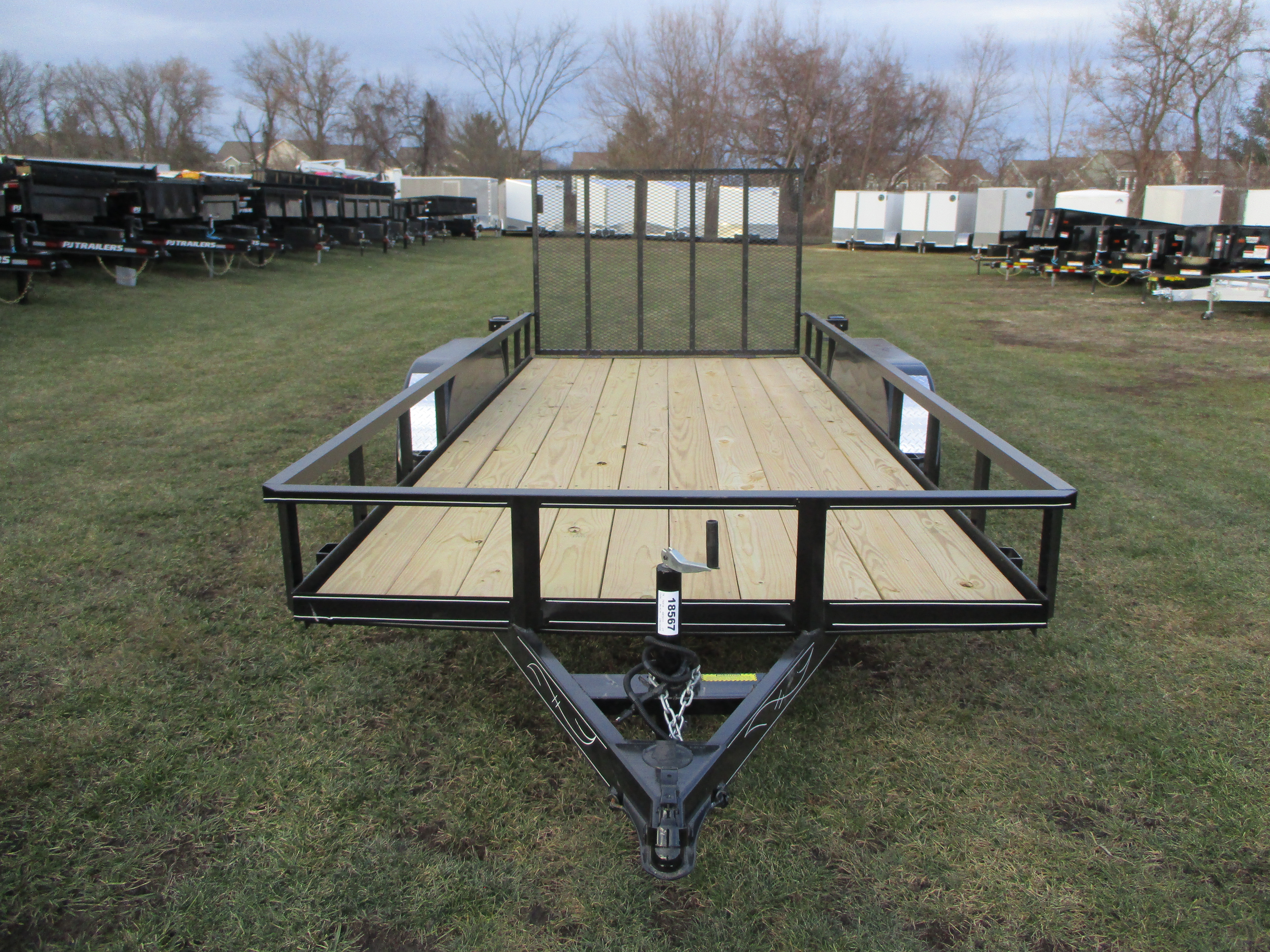 2024 Wesco 76x16' Utility :: Rondo Trailer