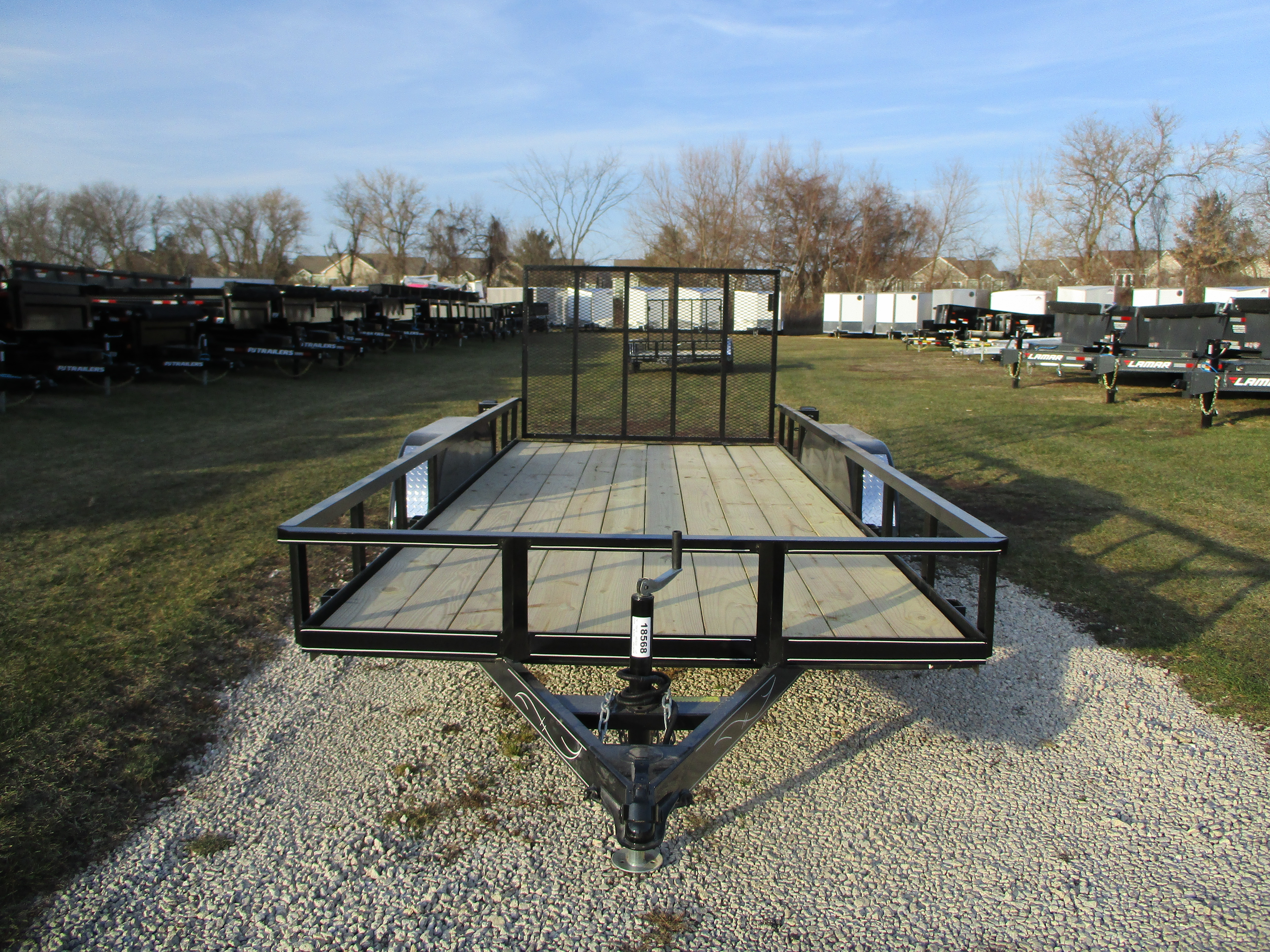 2024 Wesco 76x16' Utility :: Rondo Trailer