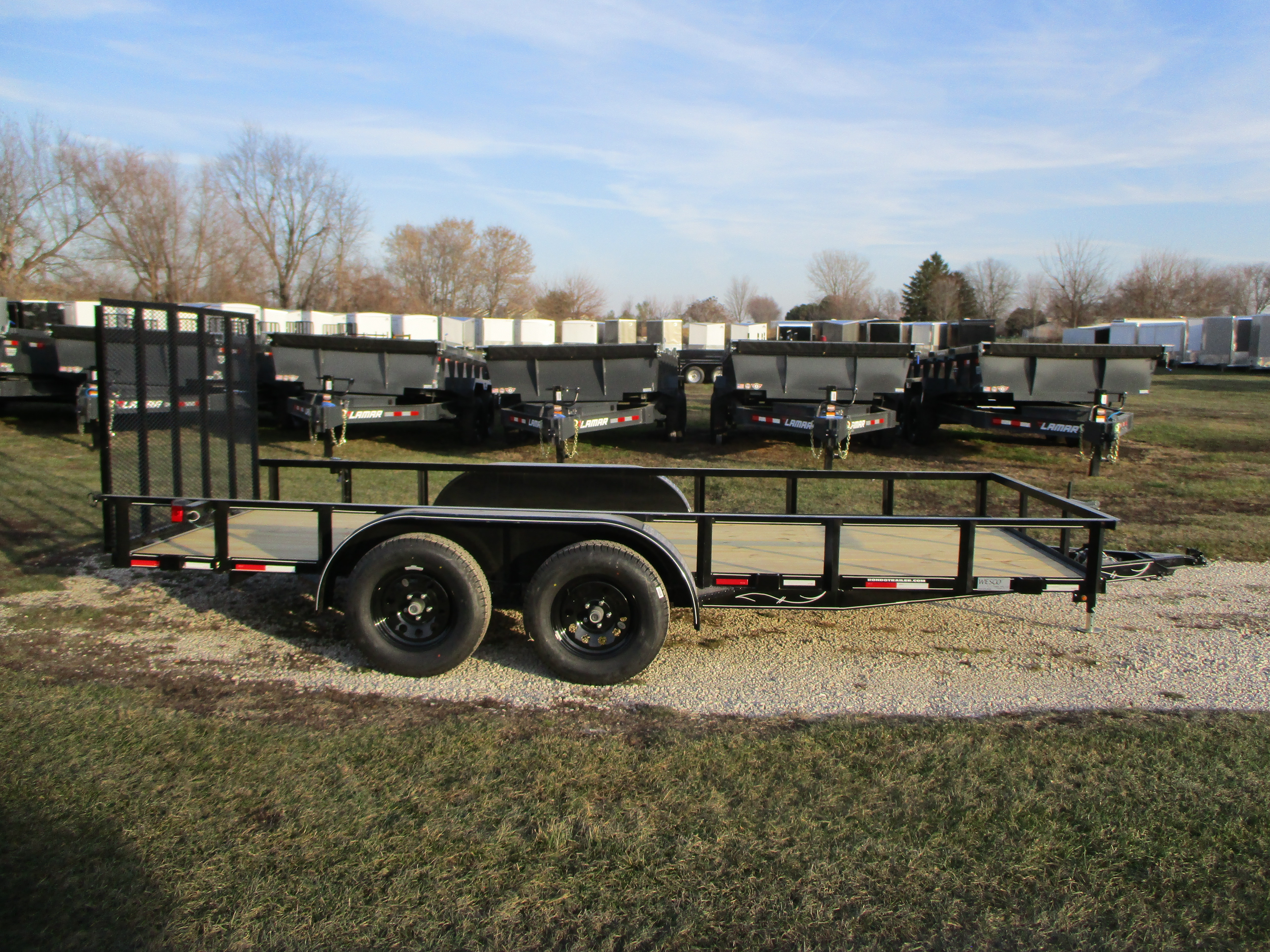2024 Wesco 76x16' Utility :: Rondo Trailer