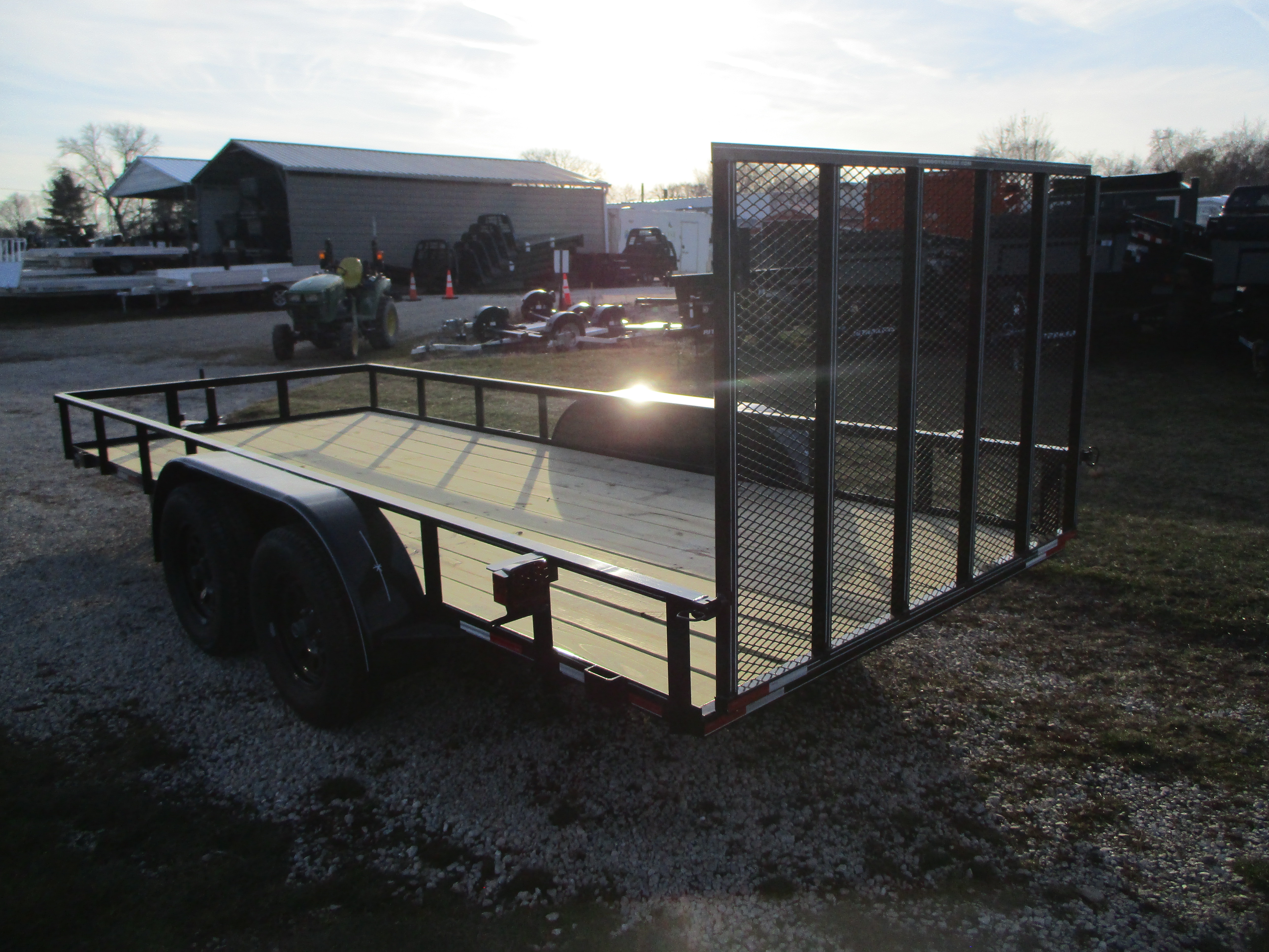 2024 Wesco 76x16' Utility :: Rondo Trailer