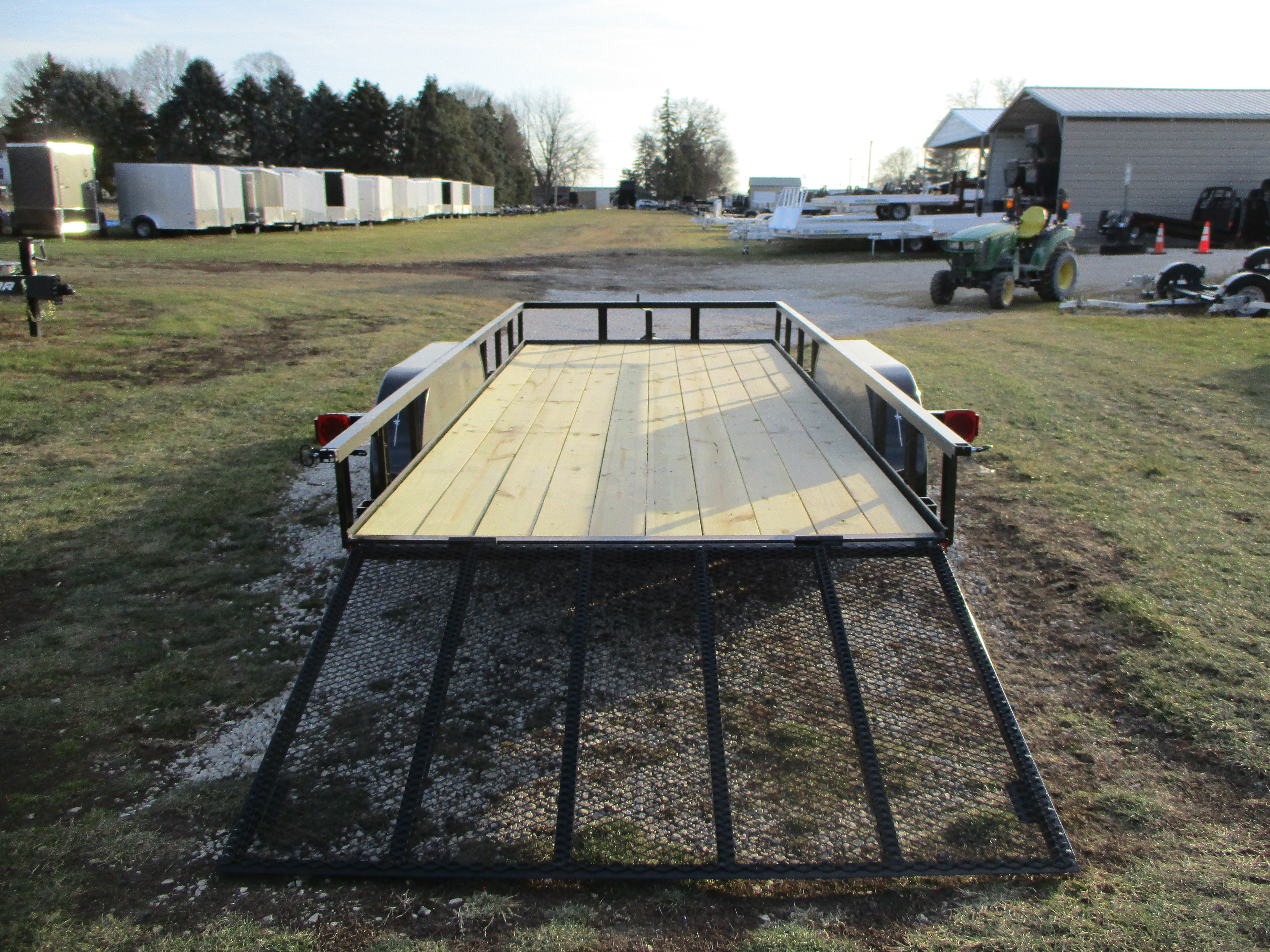 2024 Wesco 76x16' Utility :: Rondo Trailer